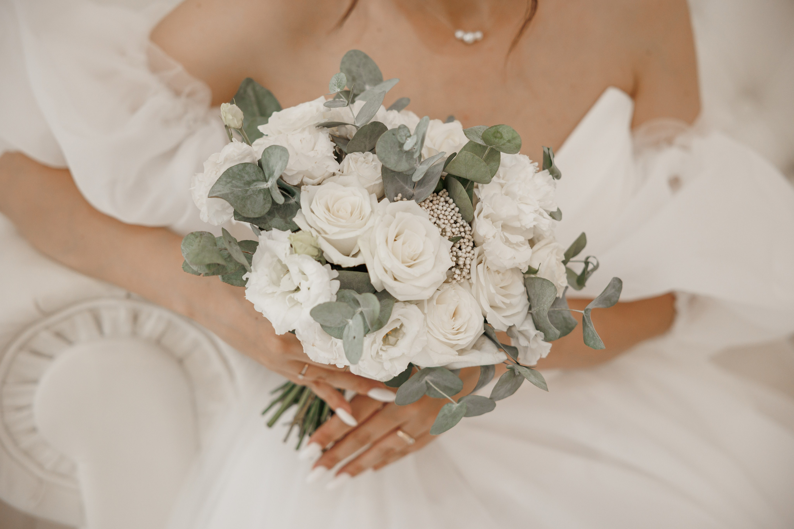 Полина и Дмитрий, загородный клуб «Барин», ЗАГС в г. Пушкино. Свадебный и репортажный фотограф (Москва, Королев и другие)