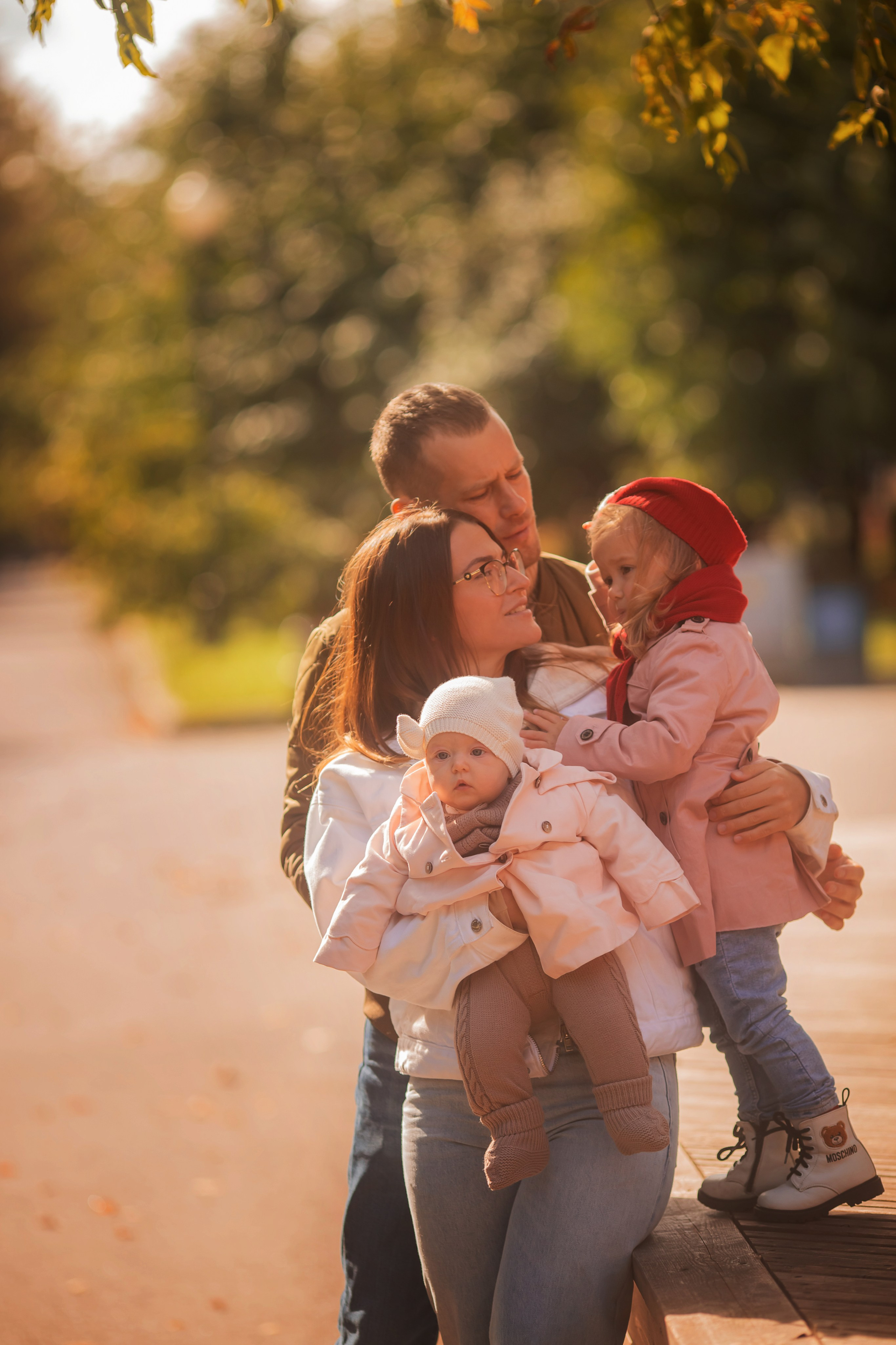 Прогулка в Парке Горького. צלם ואמן ילדים ומשפחה