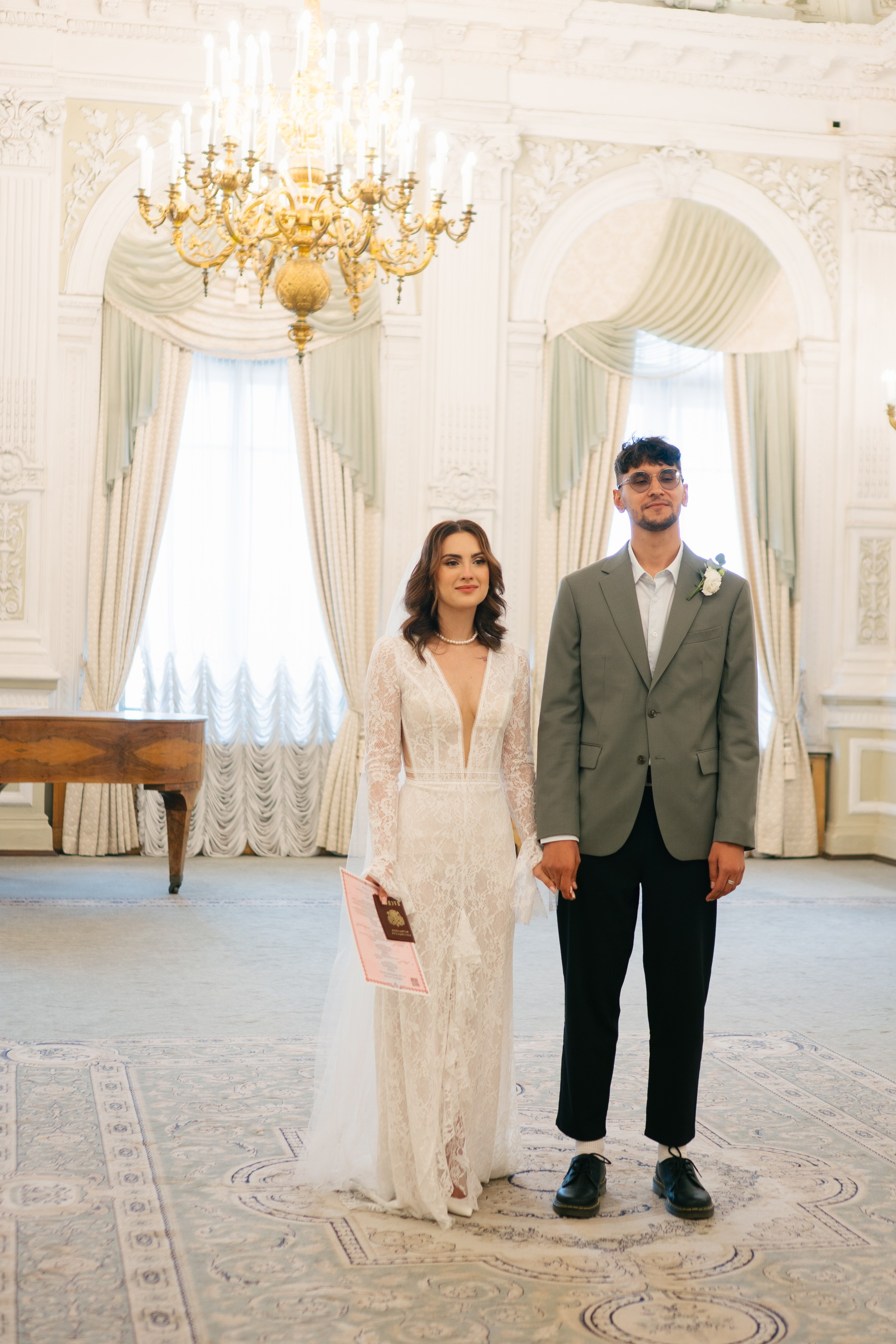 СВАДЕБНАЯ СЬЕМКА В ПЕРВОМ ДВОРЦЕ БРАКОСОЧЕТАНИЯ. Профессиональный фотограф, Санкт-Петербург — Виктория Богомолова