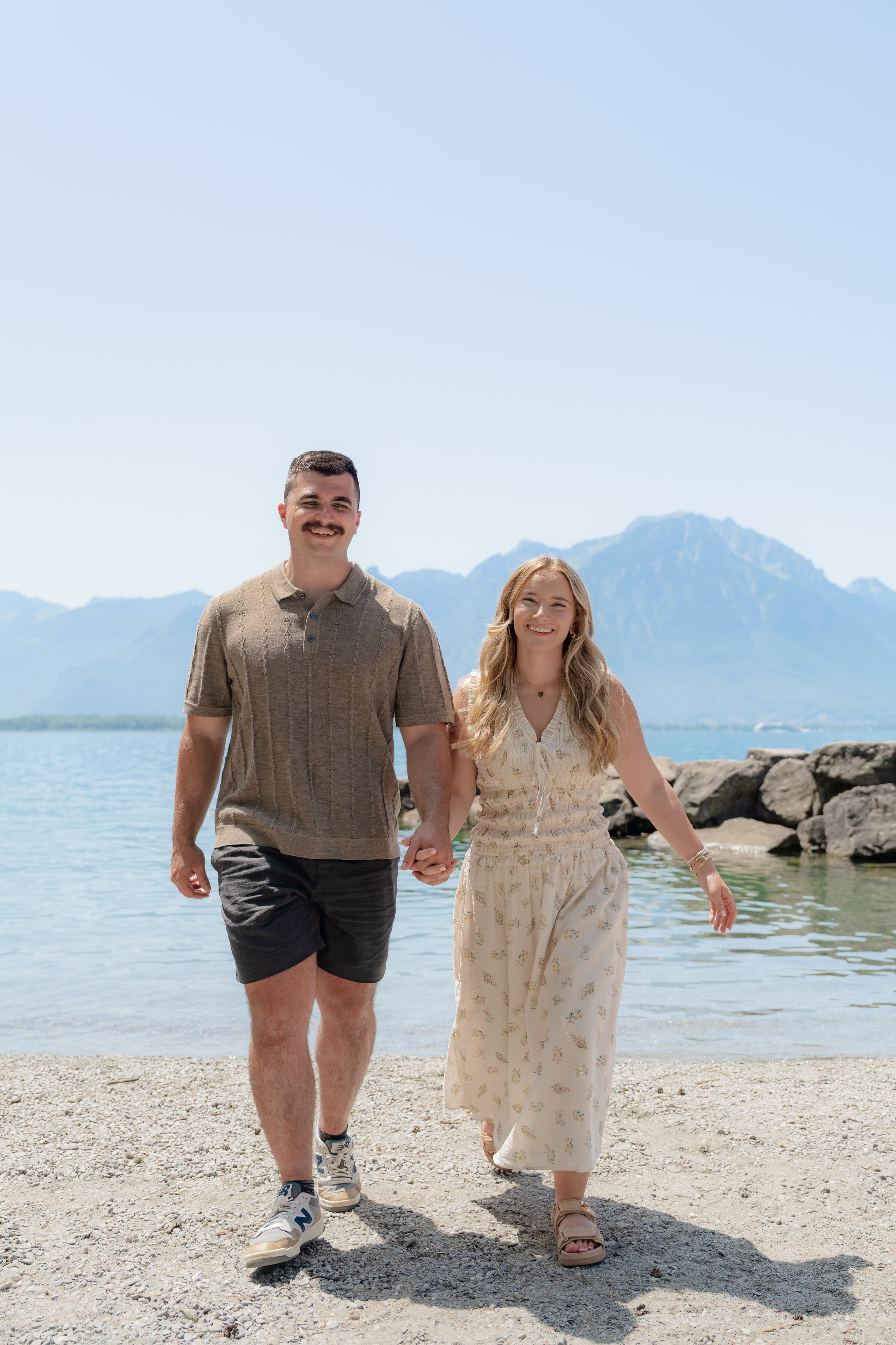 Brooklyn & Dakota | Proposal Montreux. Профессиональный свадебный фотограф в Женеве и Швейцарии | Таня Вовчецкая