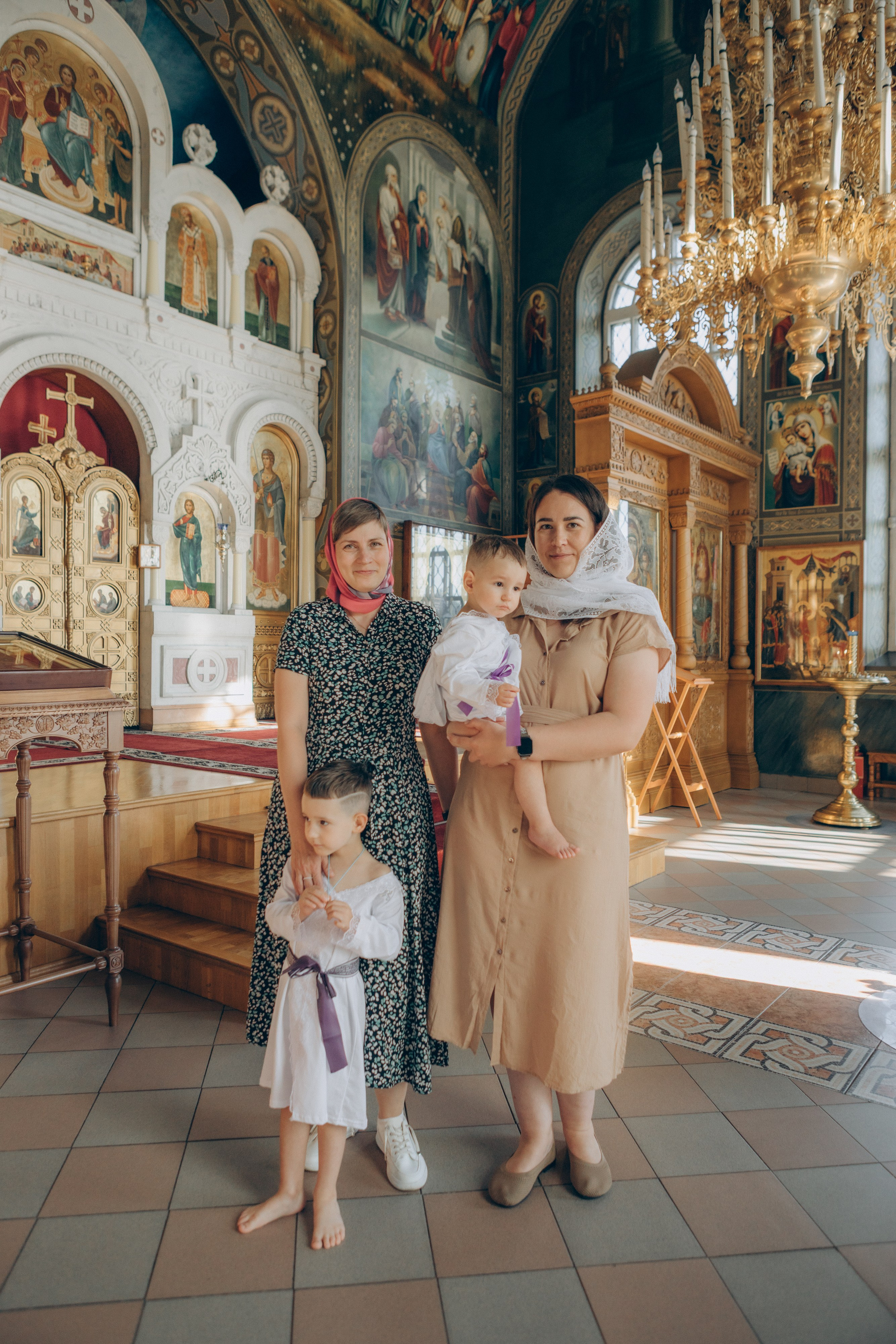 Крещение Николая и Даниила. Семейный фотограф и фотограф на роды в Ростове-на-Дону Мухина Виктория