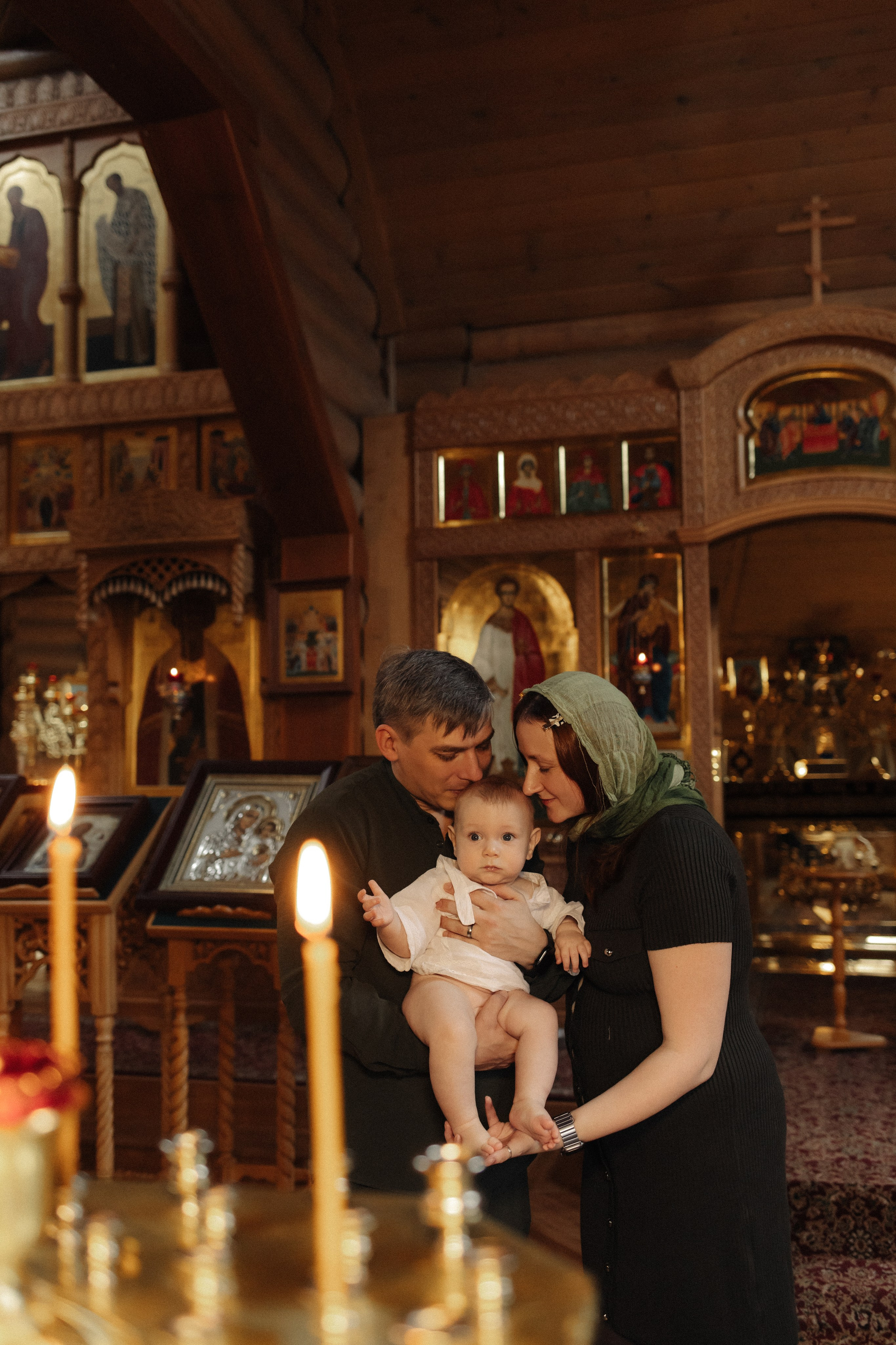 Крещение Платона и Софии. Семейный и детский фотограф в Нижнем Новгороде Буслаева Мария