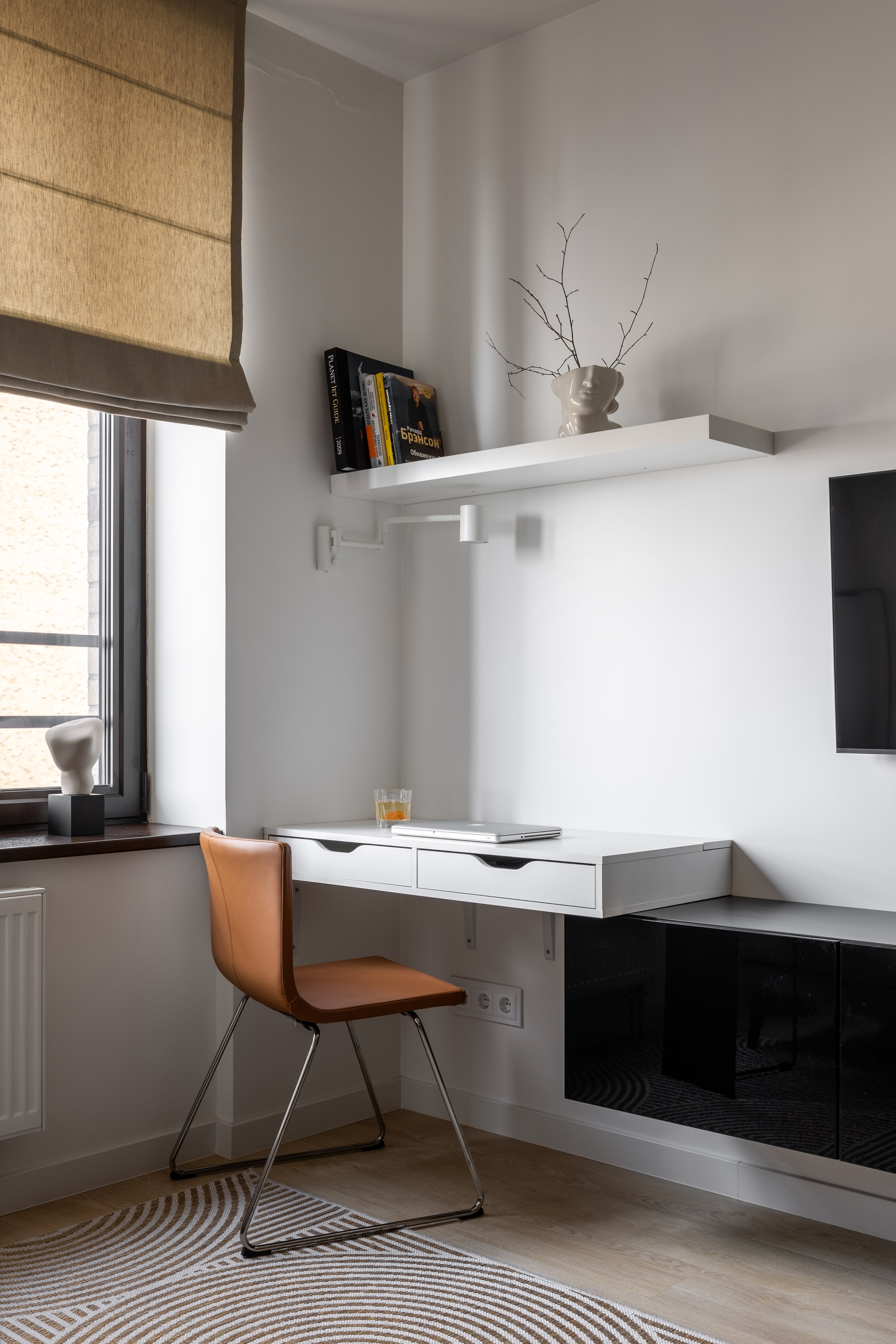 Евродвушка от дизайнера в ЖК «Савеловский Сити». Veselinskiy| Интерьерный фотограф | Москва