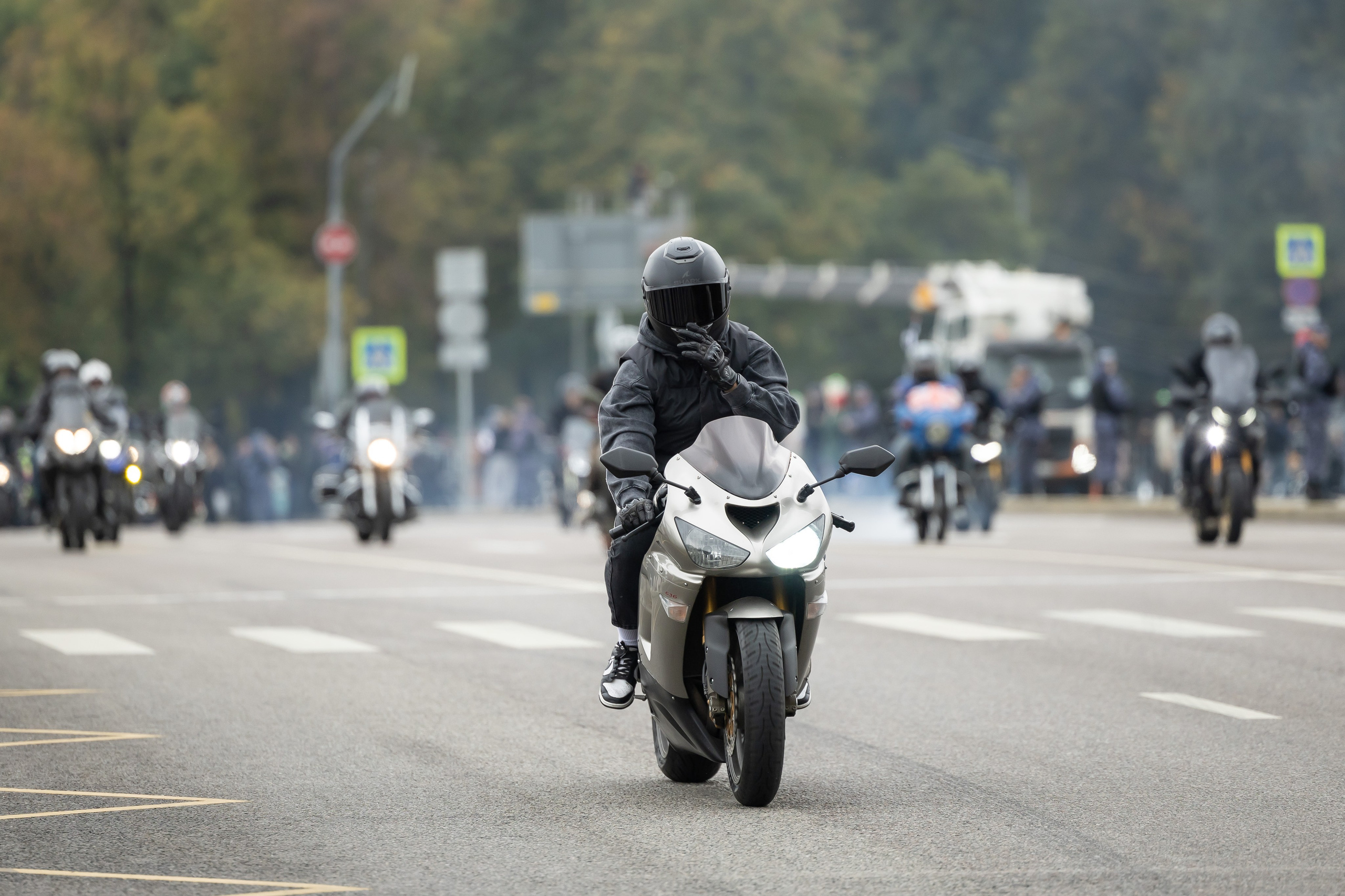 13-й Московский Мотофестиваль. Фотограф Владимир Охрименко