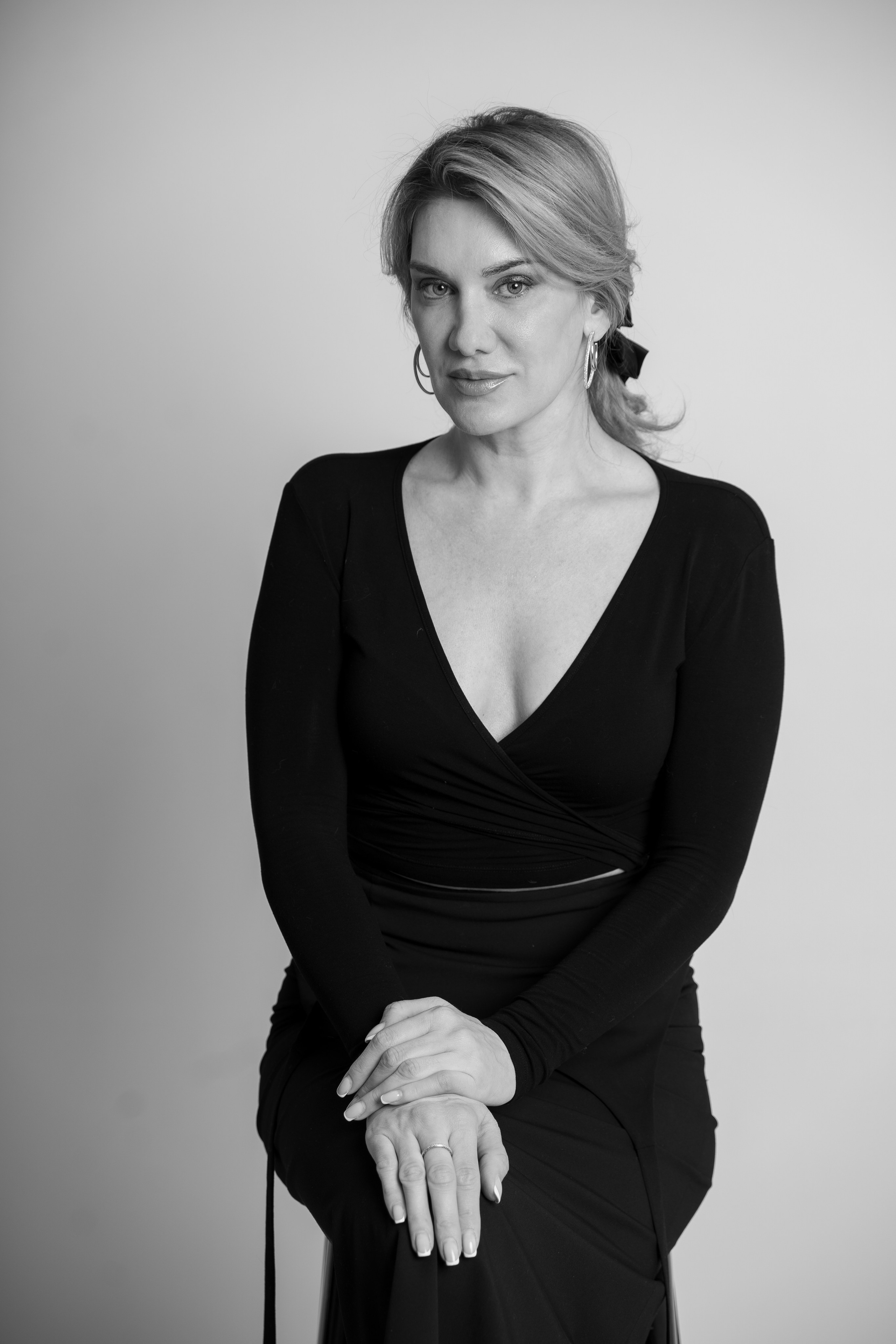 Черно-белая фотосессия