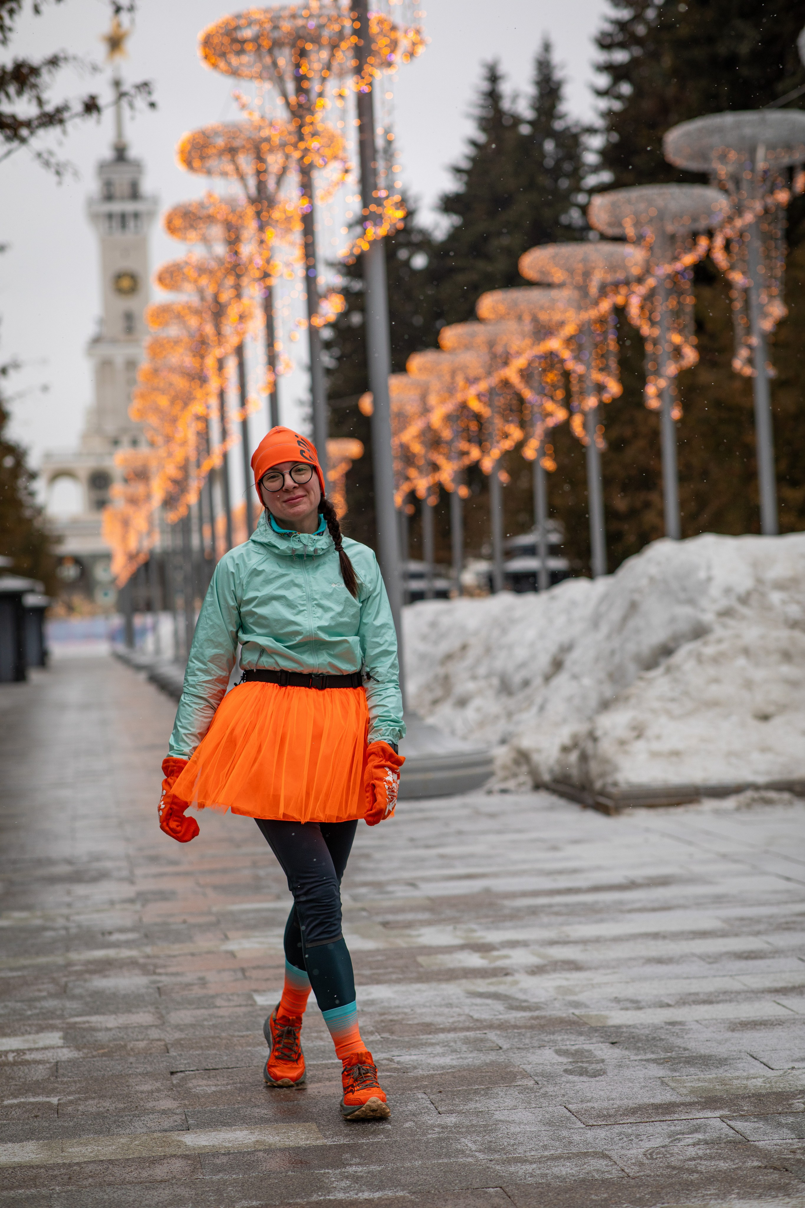 Забег 8 Марта, Речной вокзал. Фотограф Сергей Ловкий