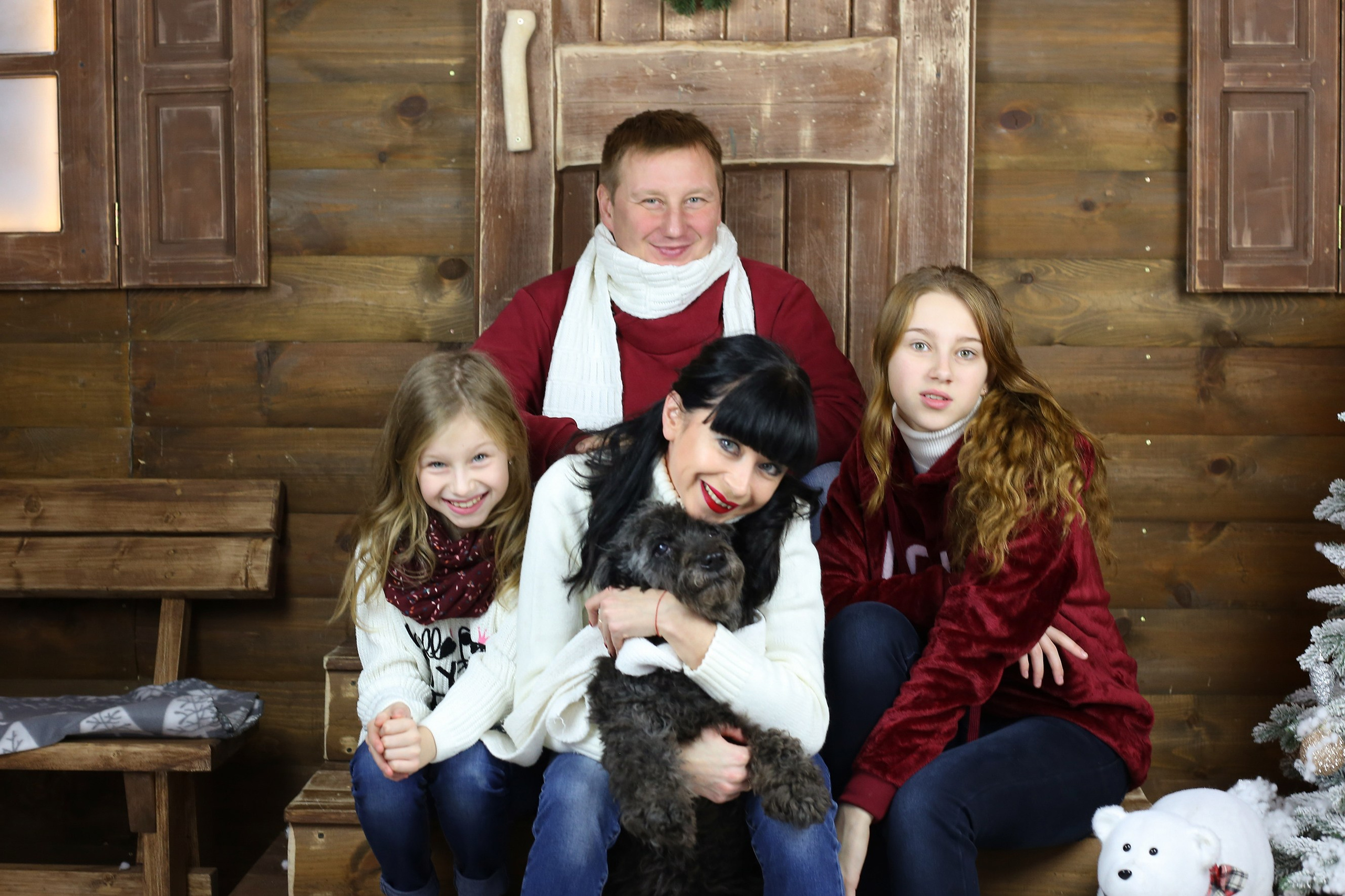 Семейная с собакой. Юлия Дейкун — семейный фотограф в Минске