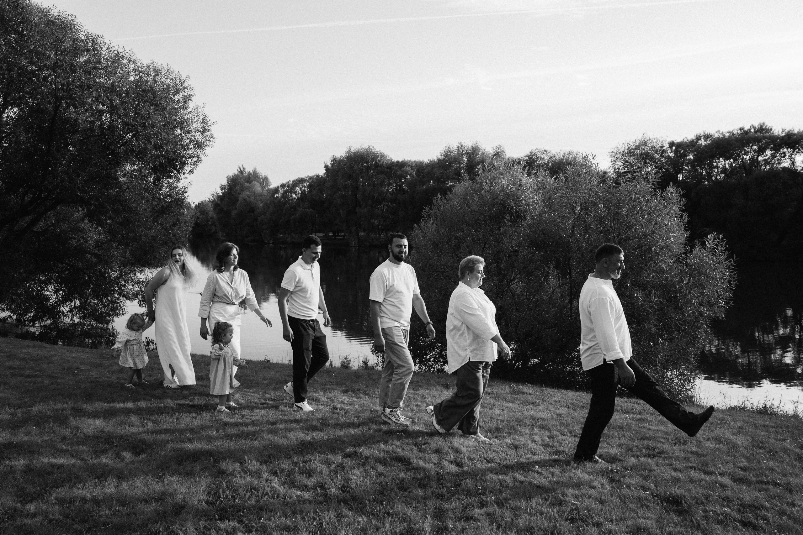 На прогулку все вместе!. Семейный и свадебный фотограф в Москве Вероника Жибинова