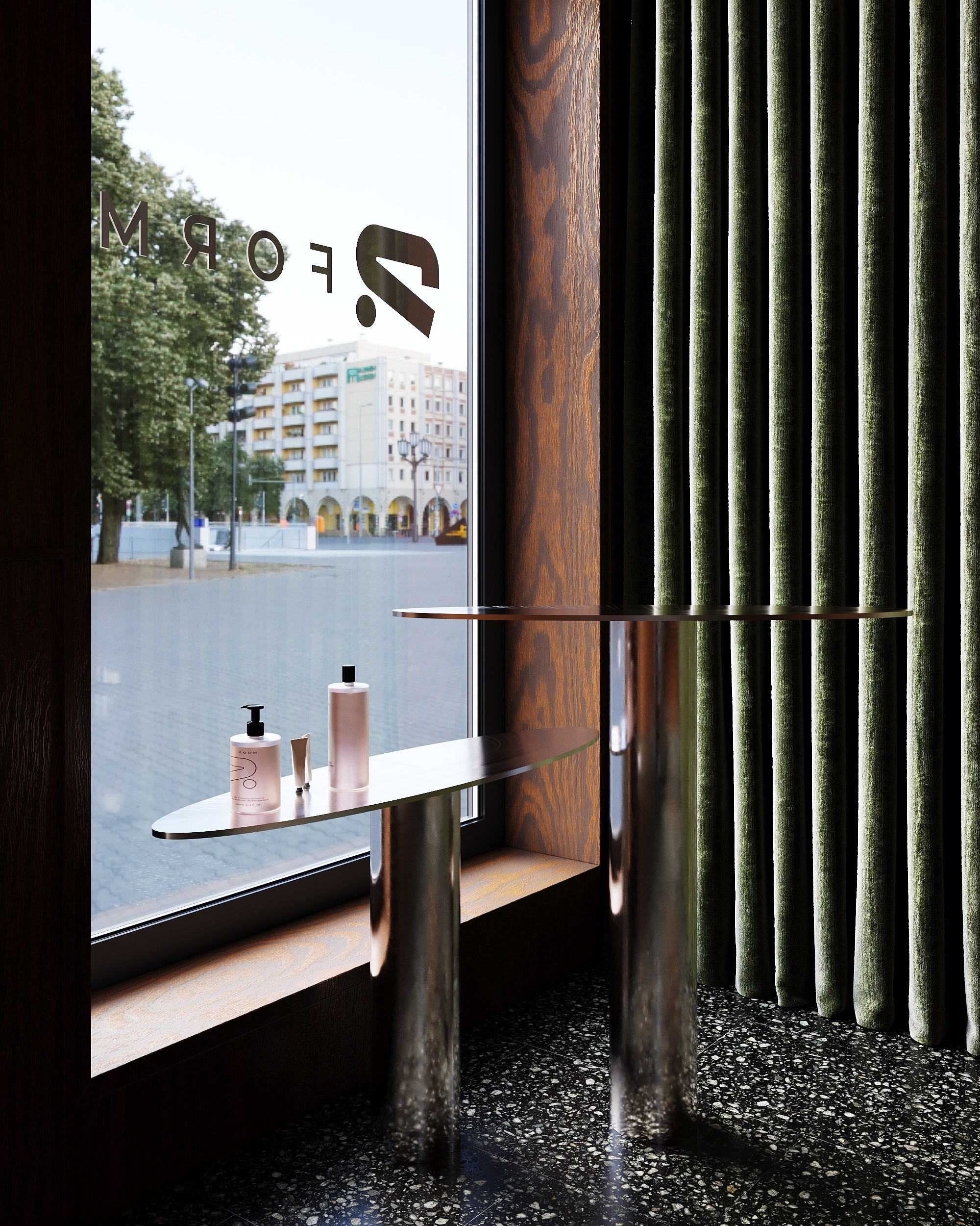 2 FORM Cosmetics store | Мaster Class. Середа Юлия | Визуализация