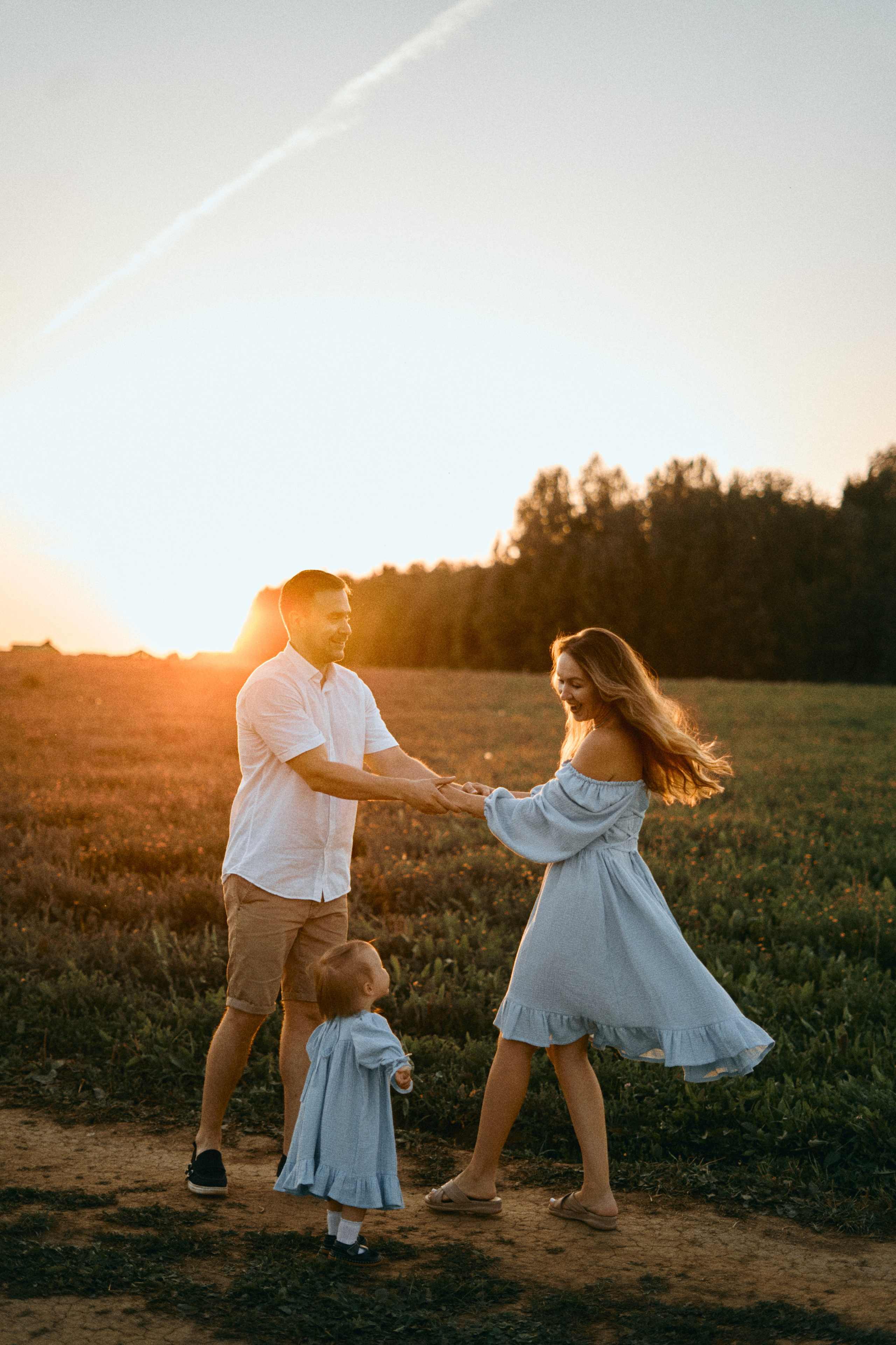 Лето, стирка и закат. Фотограф Киров Анжелика Некрасова