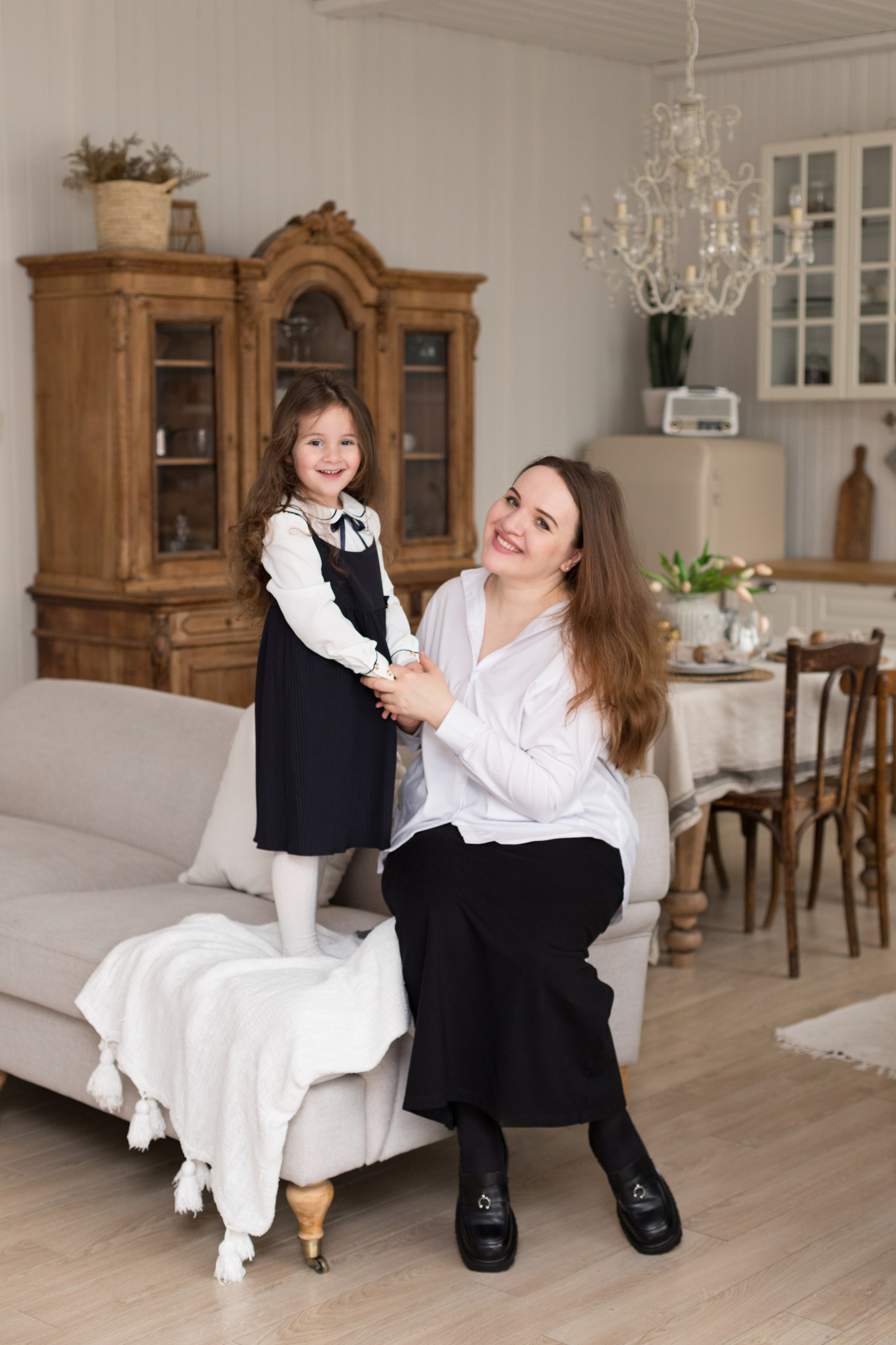 Студийная семейная фотосессия. Детский и контент фотограф Надя Волкова Санкт-Петербург