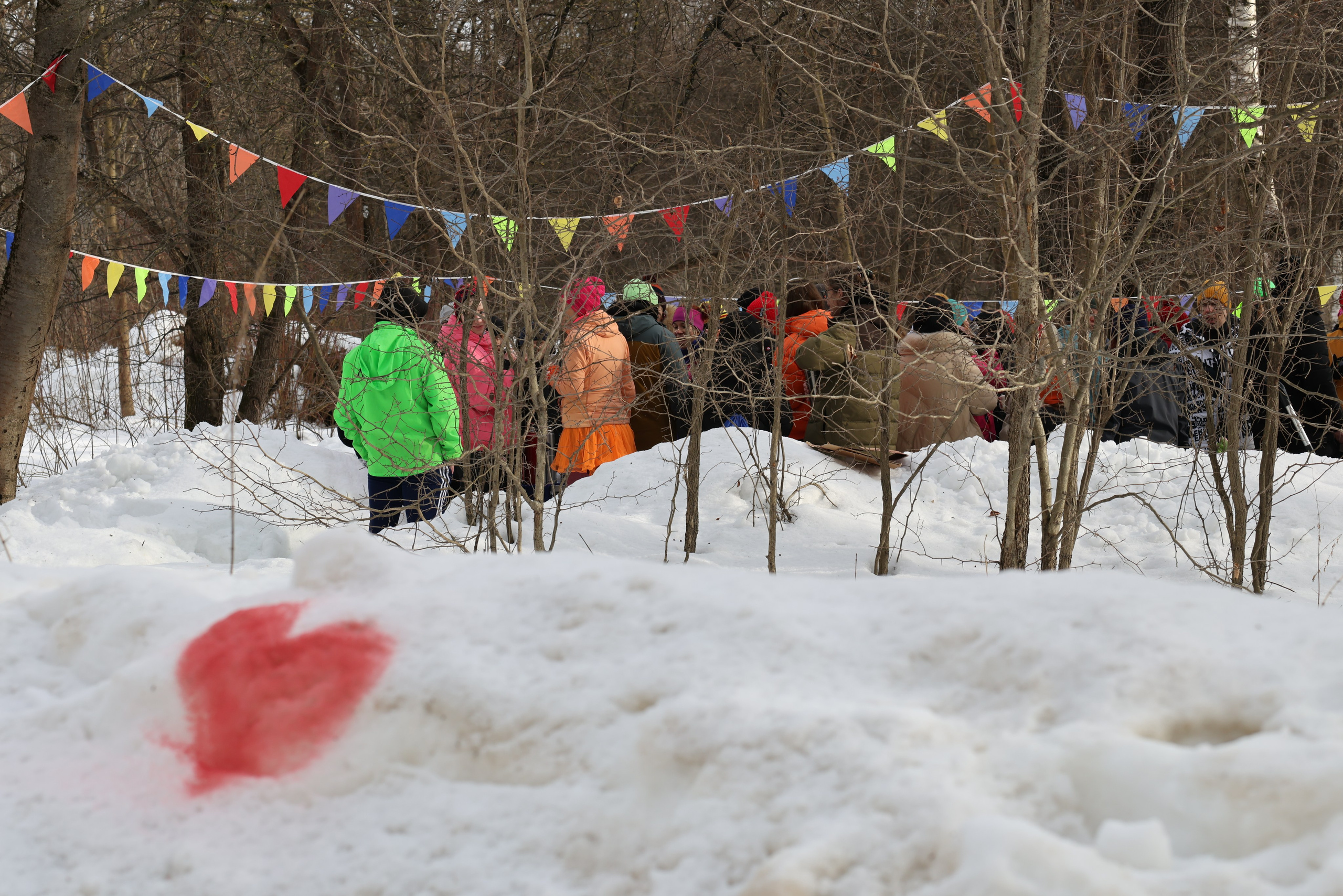 Тушиноги умеют поздравлять — 07.03.26. Фотограф Сергей Ловкий