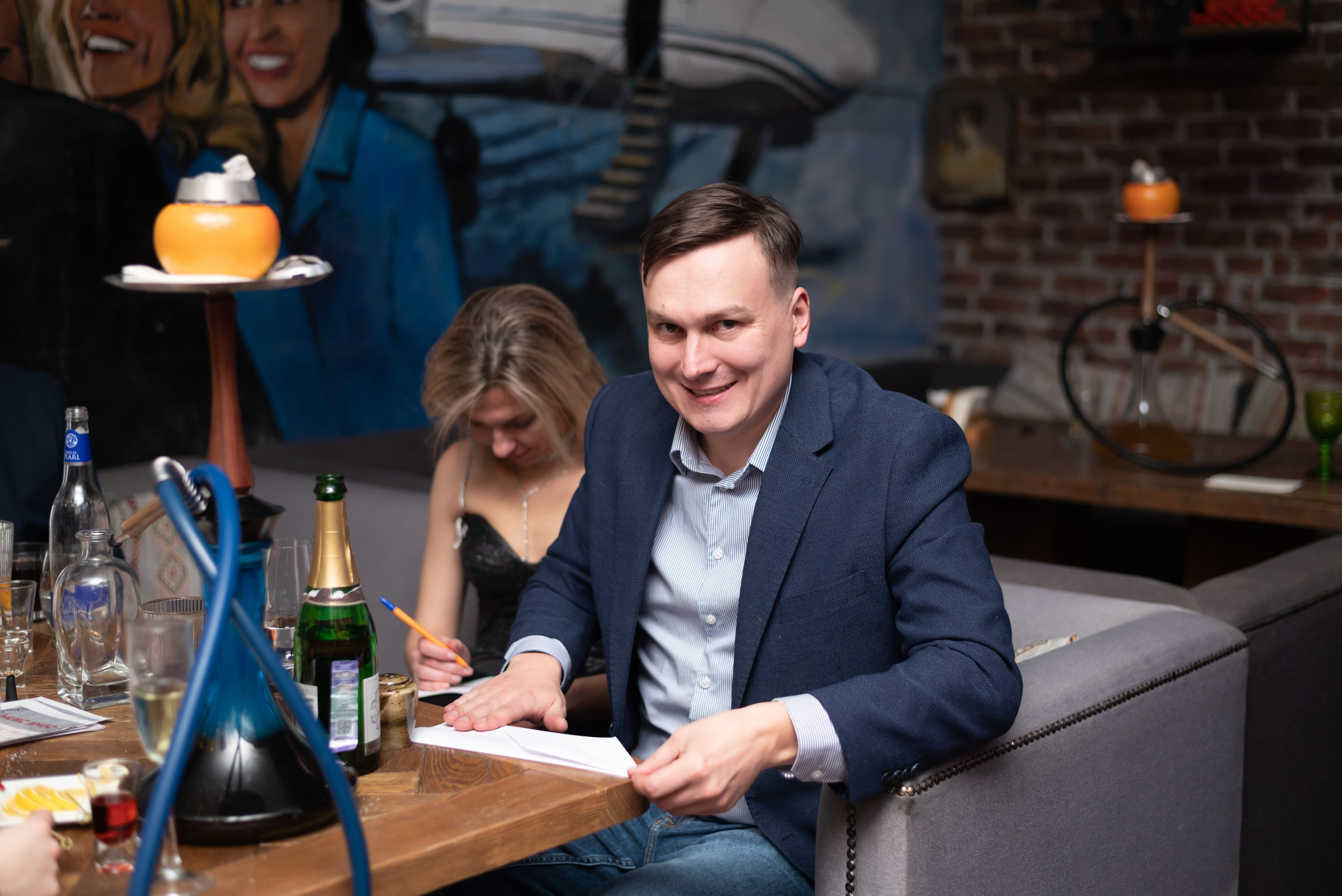 Новогодний авиакорпоратив. Event photographer from Moscow