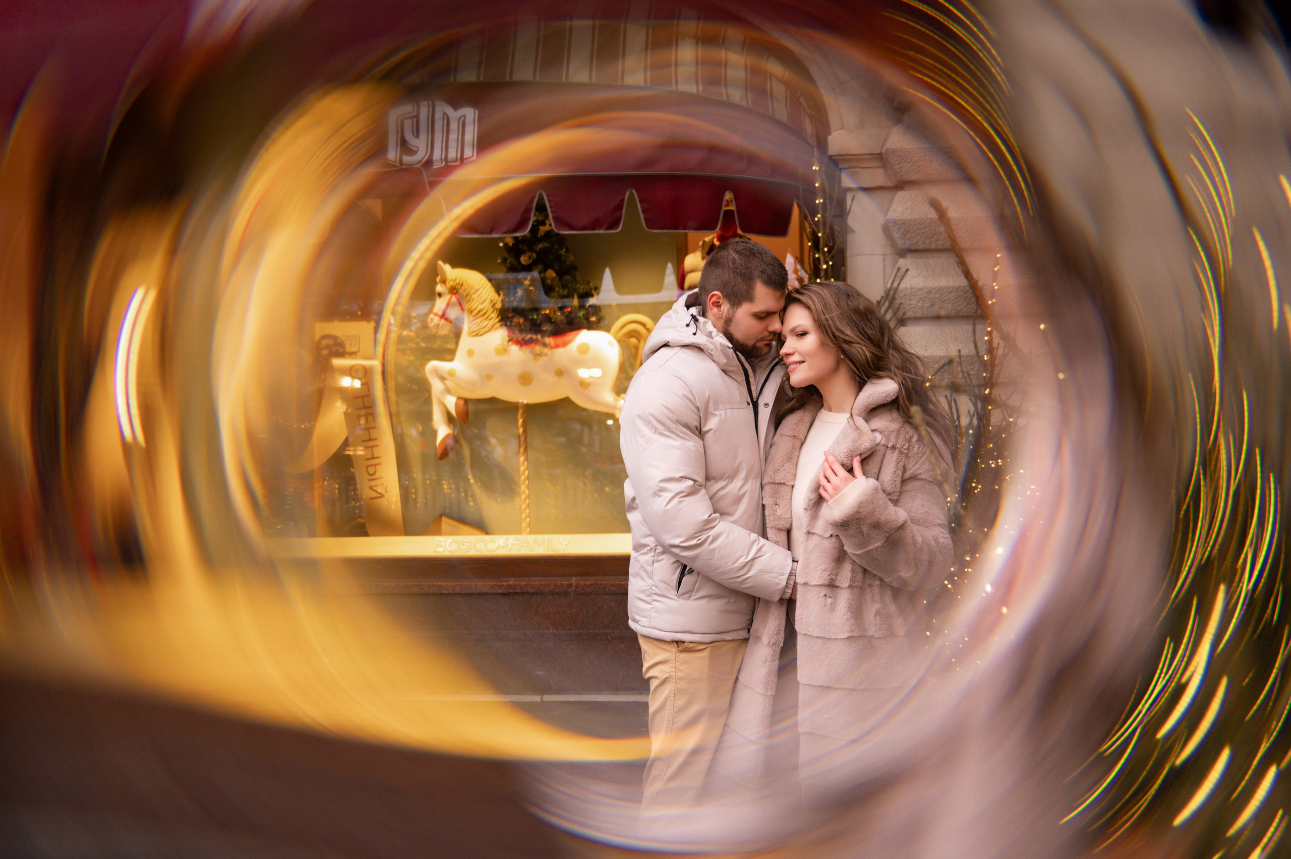 Дарья и Антон на Красной площади