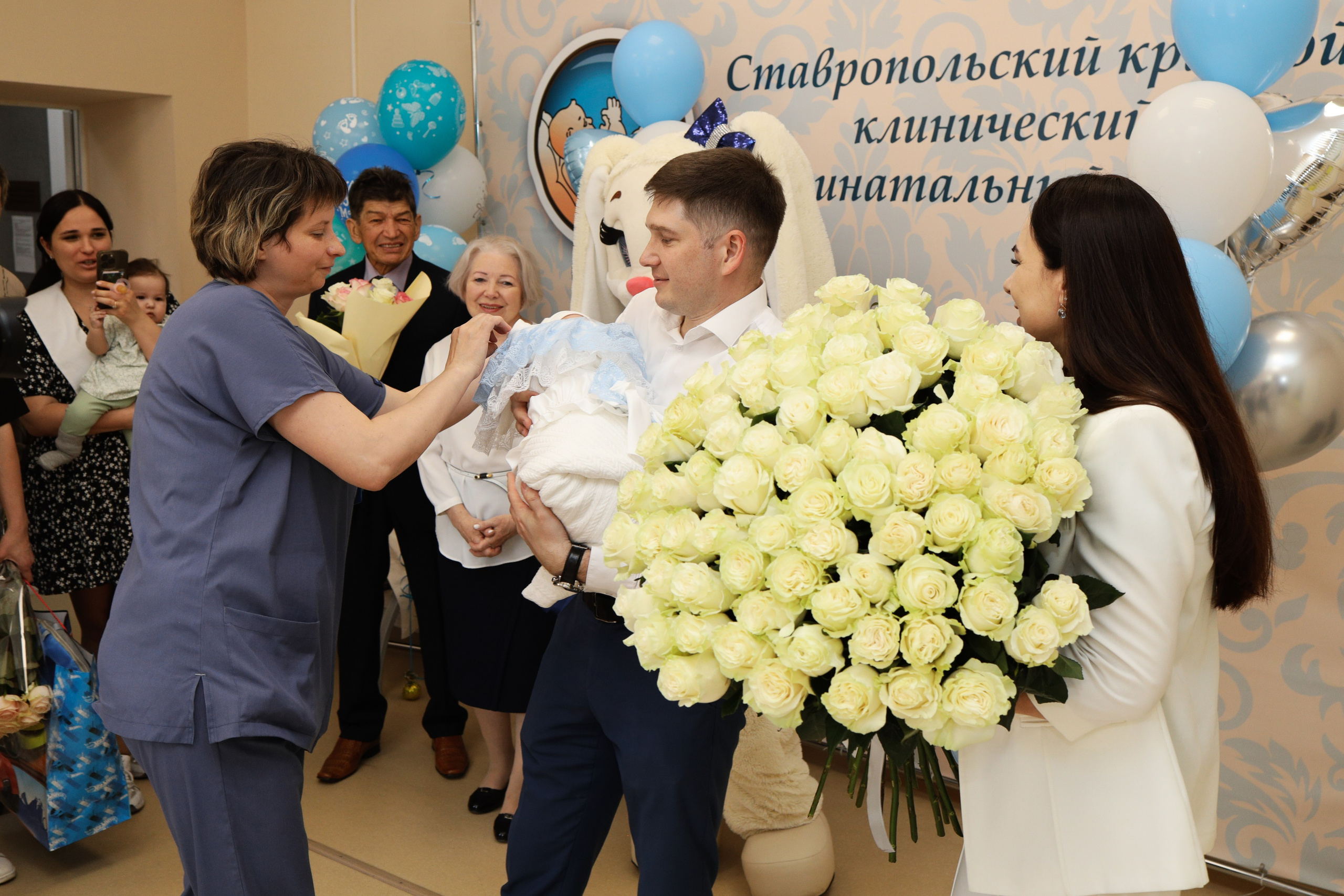 Выписка из род. дома. Майорова Валерия Фотограф Ставрополь