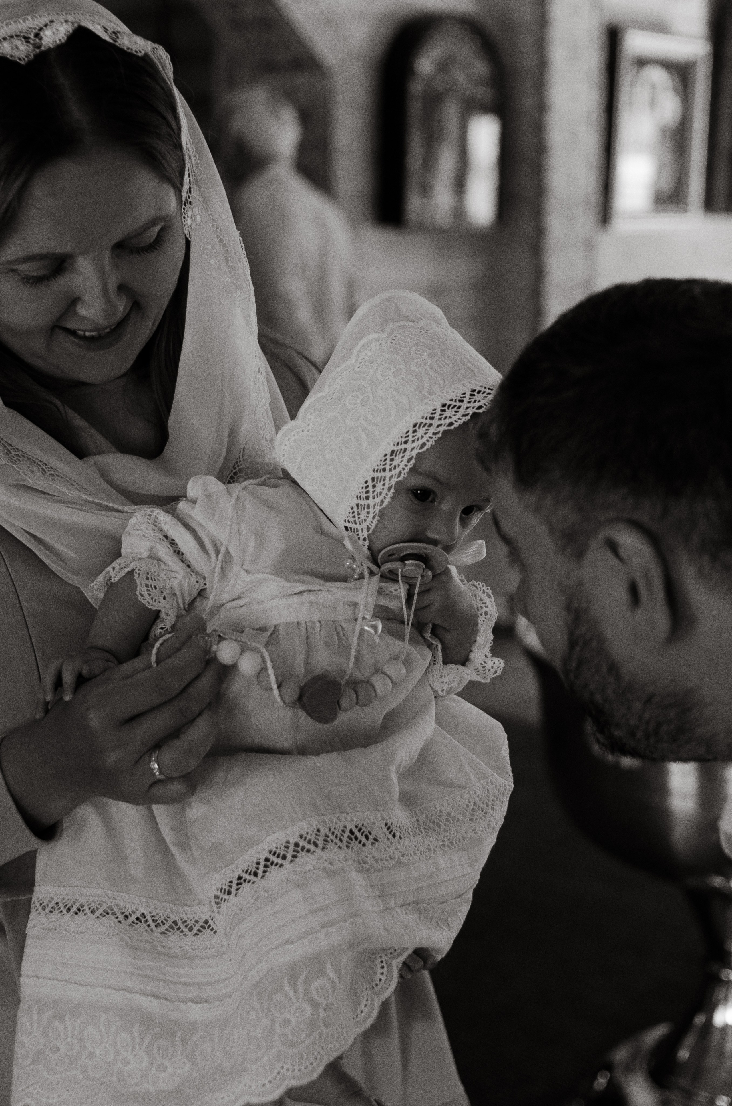 Таинство крещения Лея. Семейный фотограф Москва, Люберцы, Петрозаводск