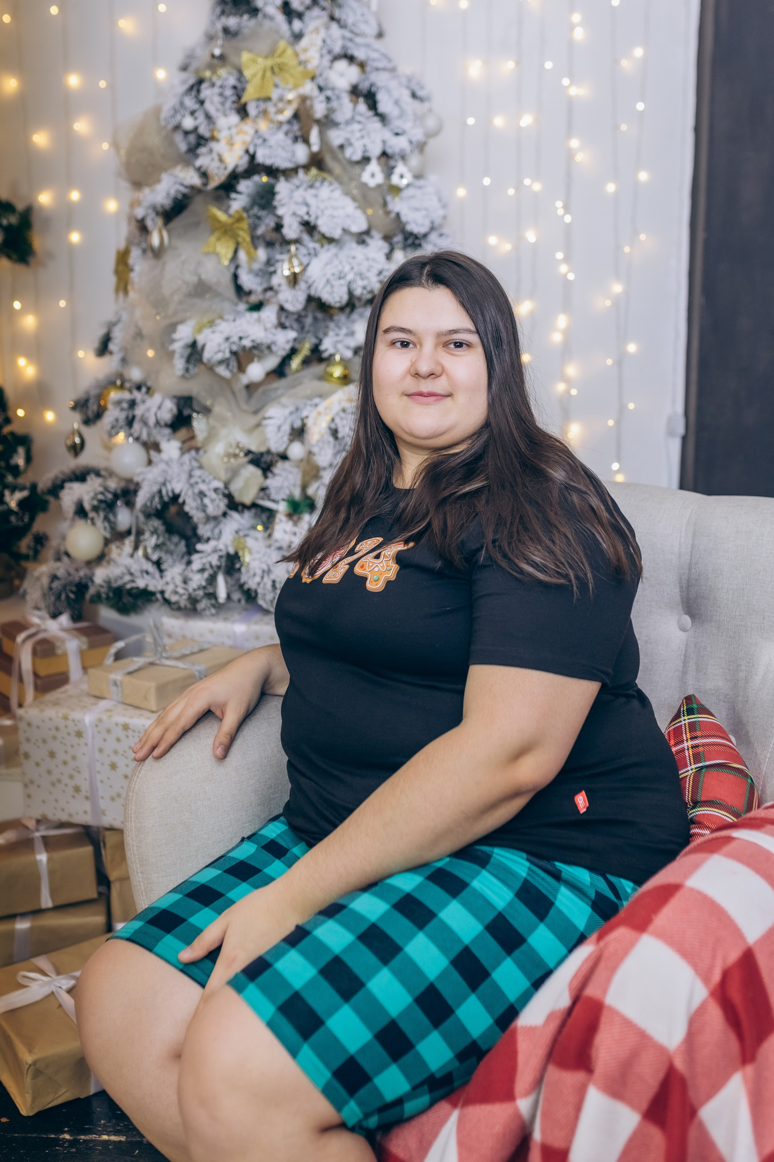 Новогодняя фотосессия для Риммы. Семейный и детский фотограф Новокузнецк Евгения Лебеденко