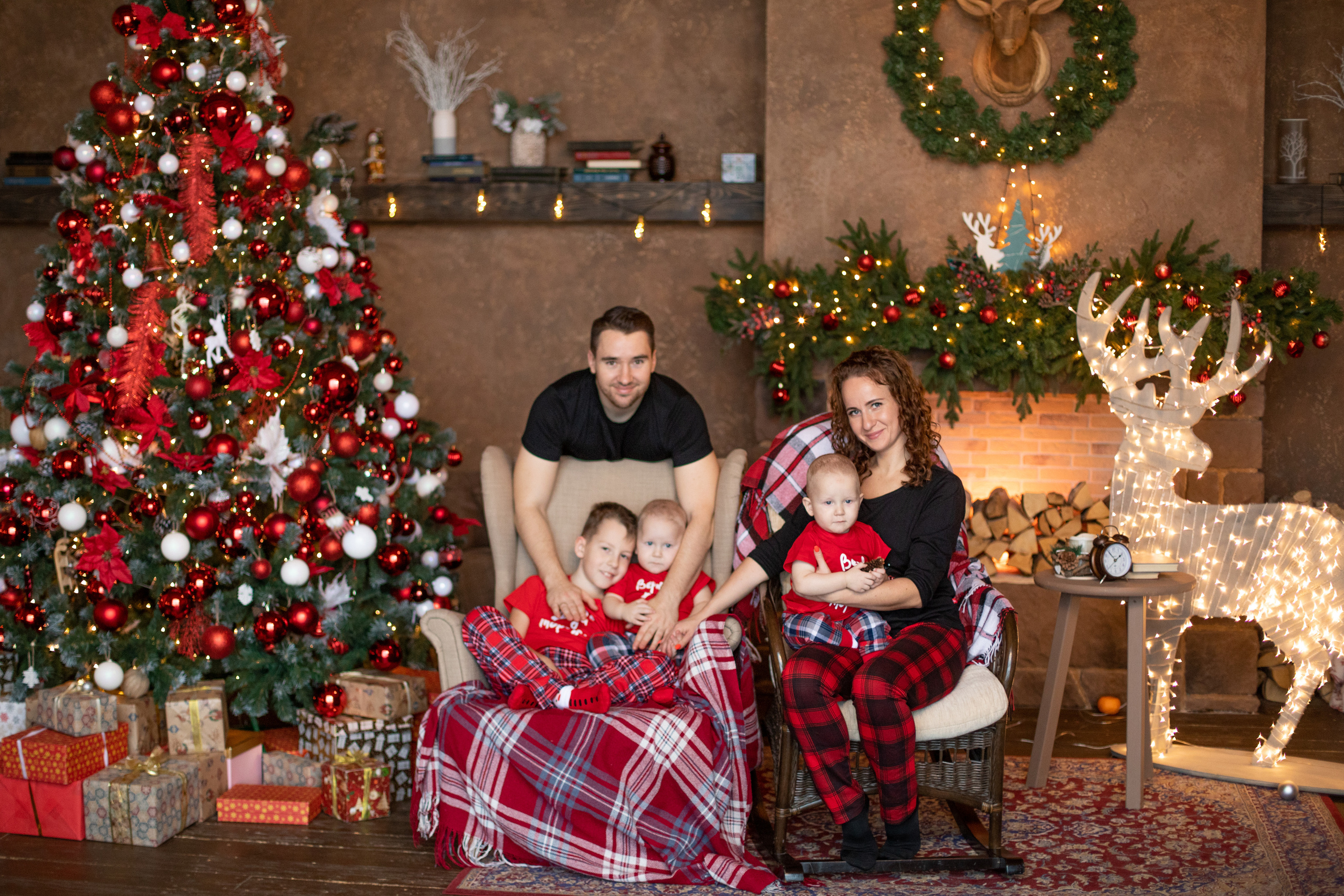 Новогодние фотоистории. Семейный фотограф Наталия Смирнова