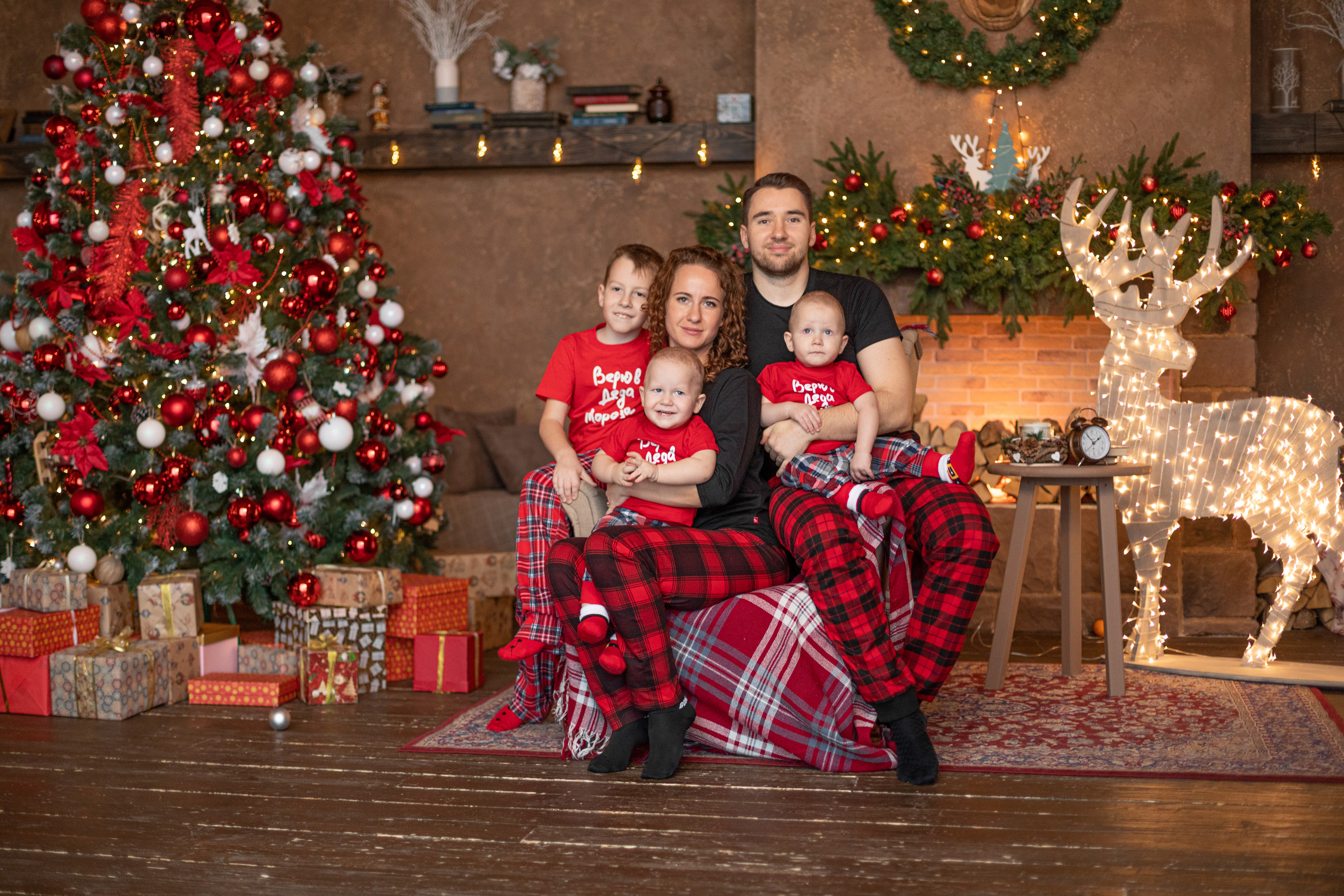 Новогодние фотоистории. Семейный фотограф Наталия Смирнова