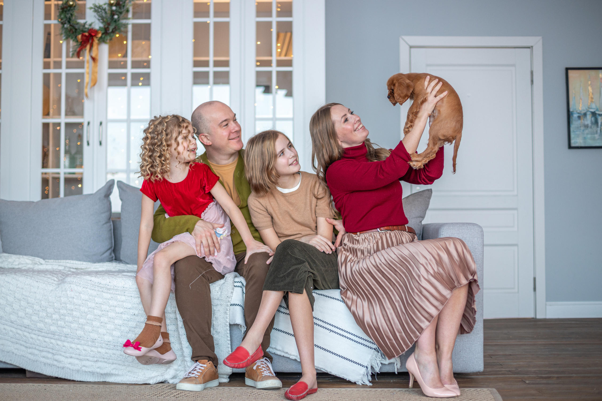 Новогодние фотоистории. Семейный фотограф Наталия Смирнова