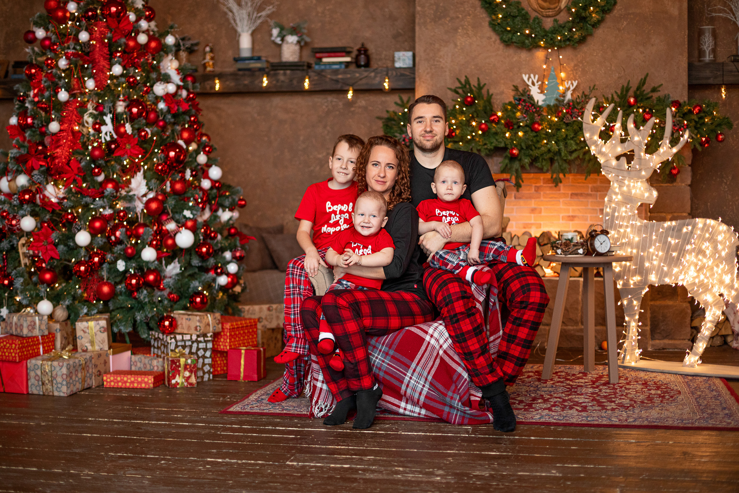 Новогодние фотоистории. Семейный фотограф Наталия Смирнова