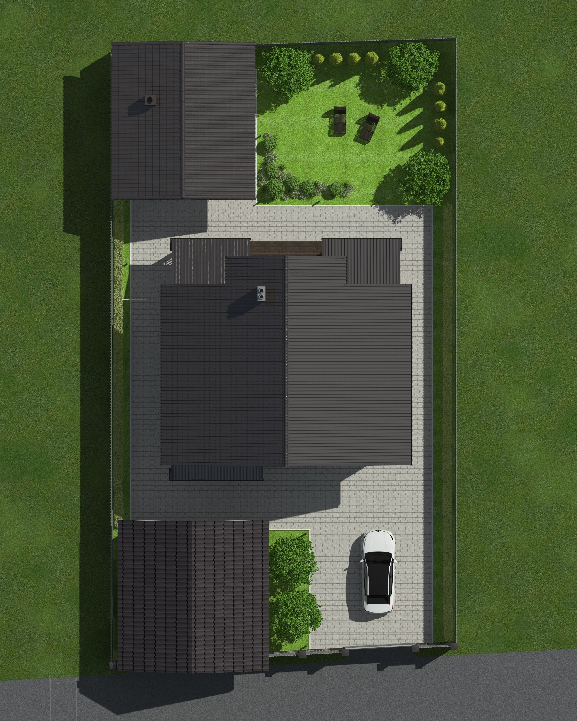 Индивидуальный жилой дом 160 м². ПРОЕКТИРОВАНИЕ ИНТЕРЬЕРОВ И АРХИТЕКТУРНЫХ РЕШЕНИЙ В СТУДИИ SHELOFAST DESIGN