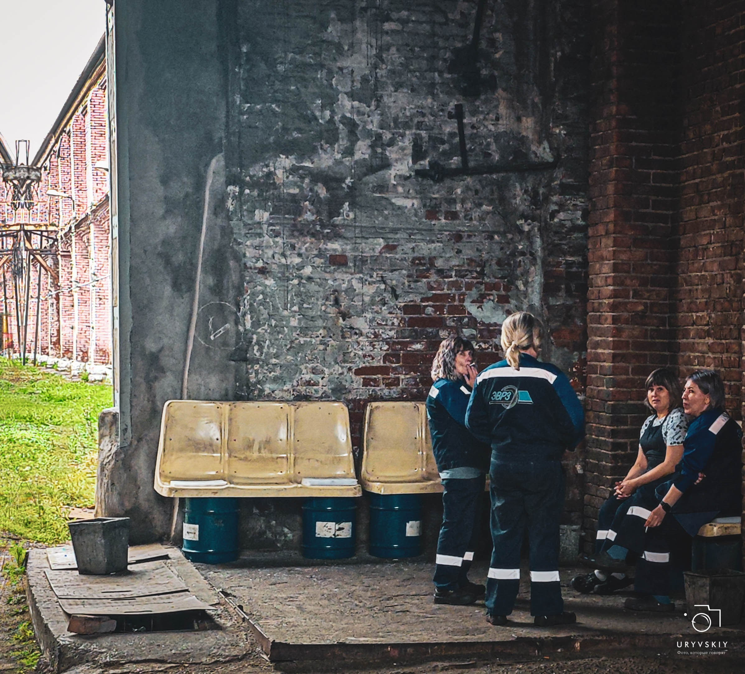 Красноярский электровагоноремонтный завод. Игорь Урывский. Фотограф Красноярск
