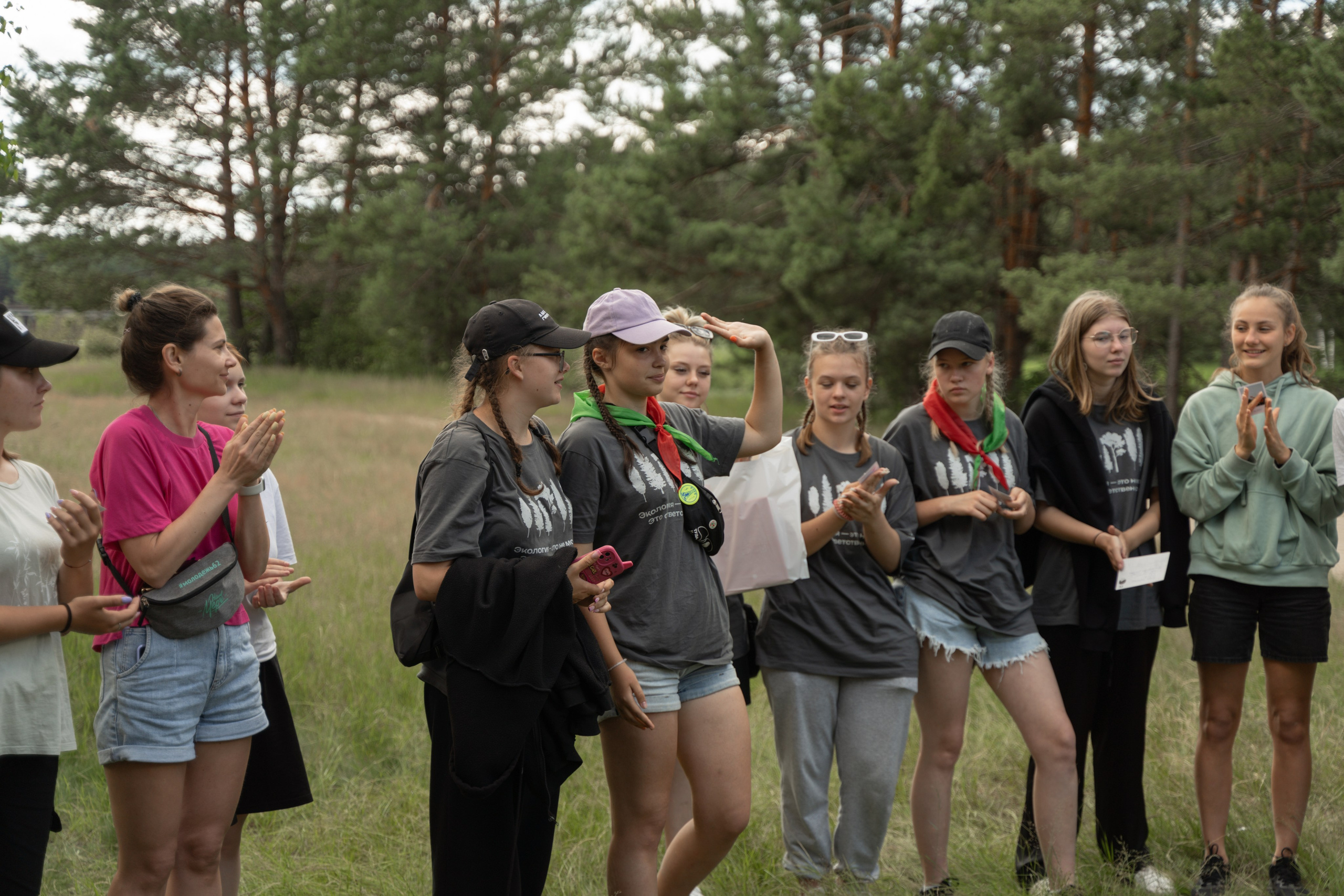 Эко-сборы добровольцев «О! Пушка» в национальном парке «Мещерский» 2024. Фотограф Надежда Погребняк | Рязань | Москва