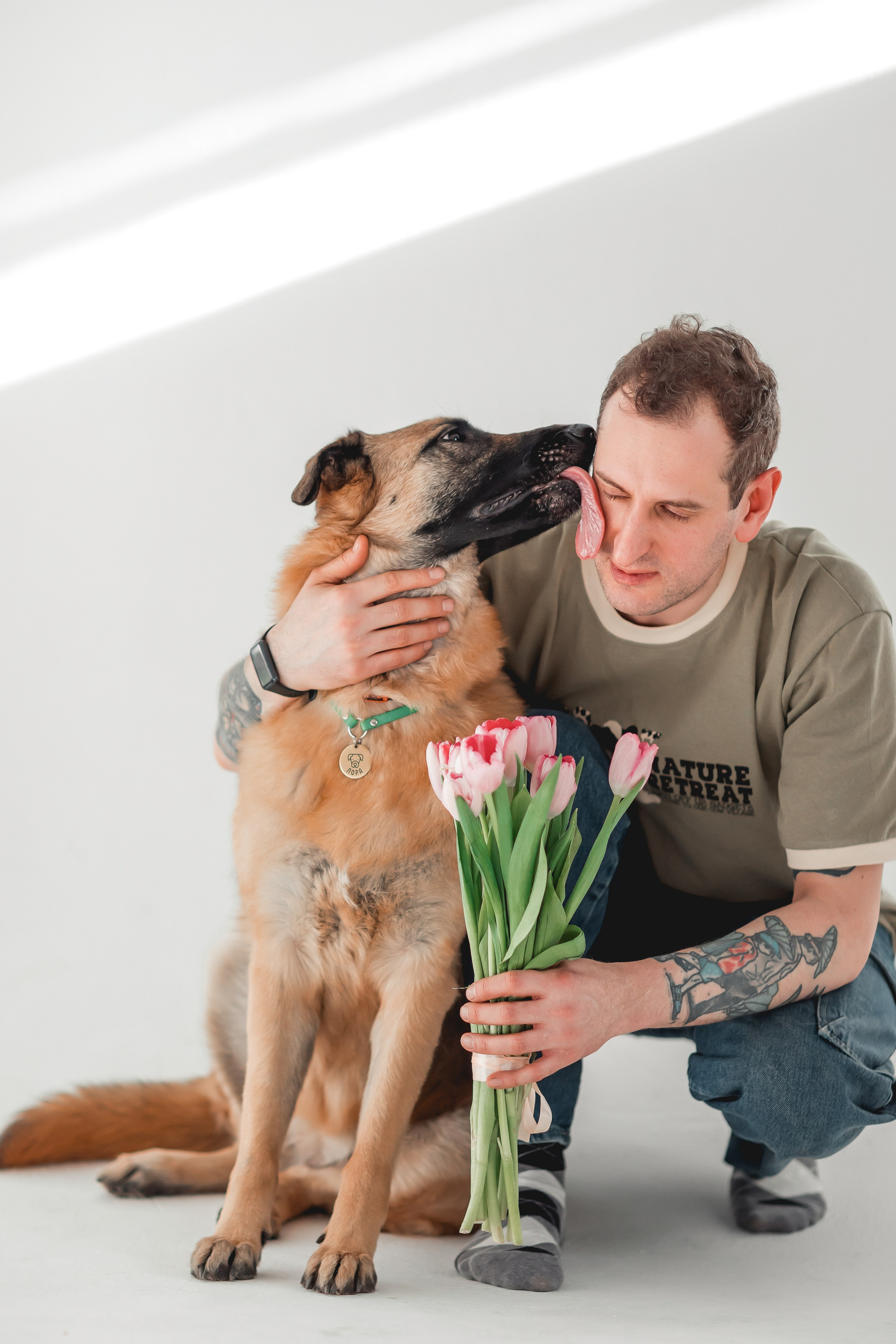 Игорь и Лора. Семейный фотограф анималист Мария Крючкова