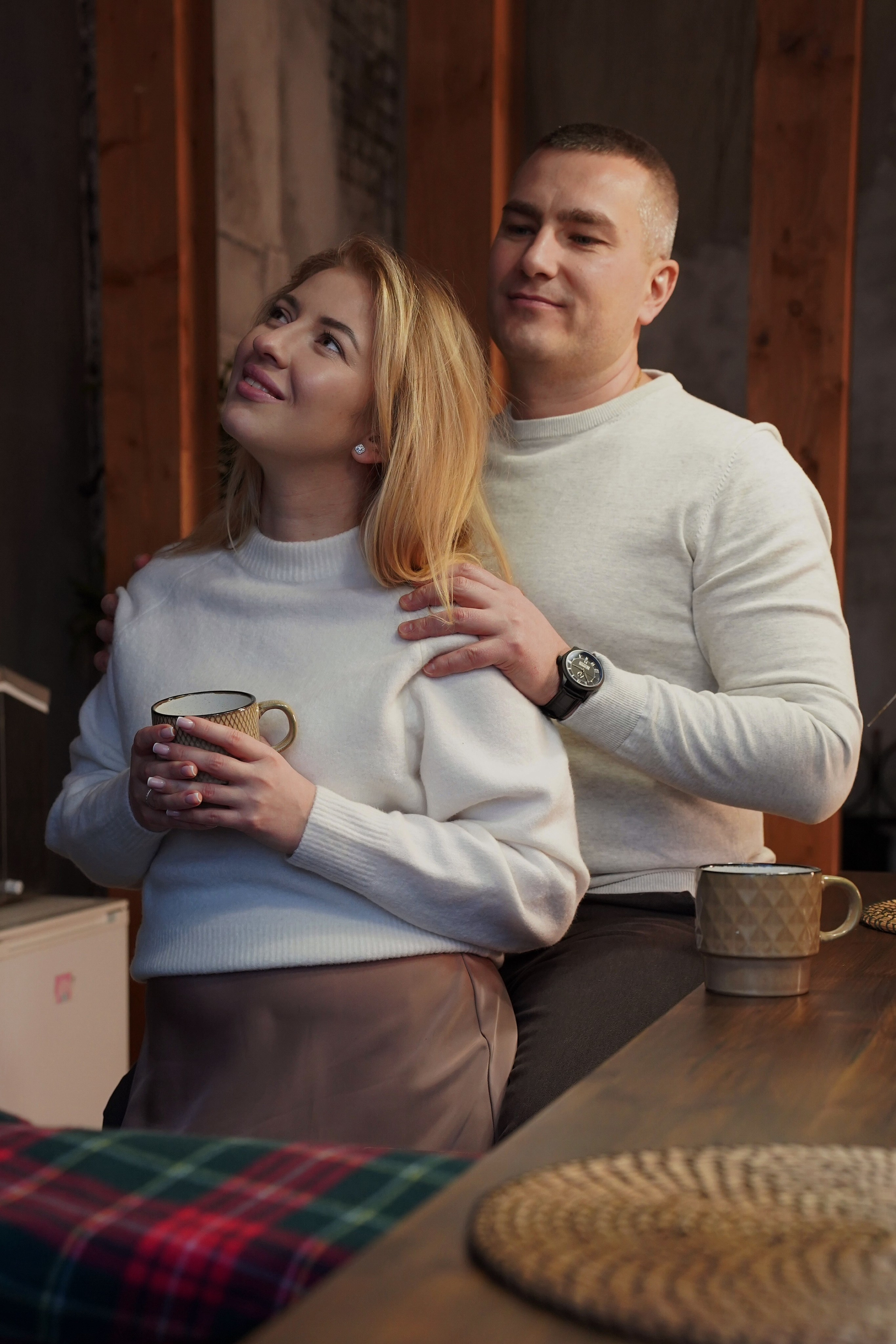 Новогодняя — Сергей и Мария. Портретный фотограф в городе Москва
