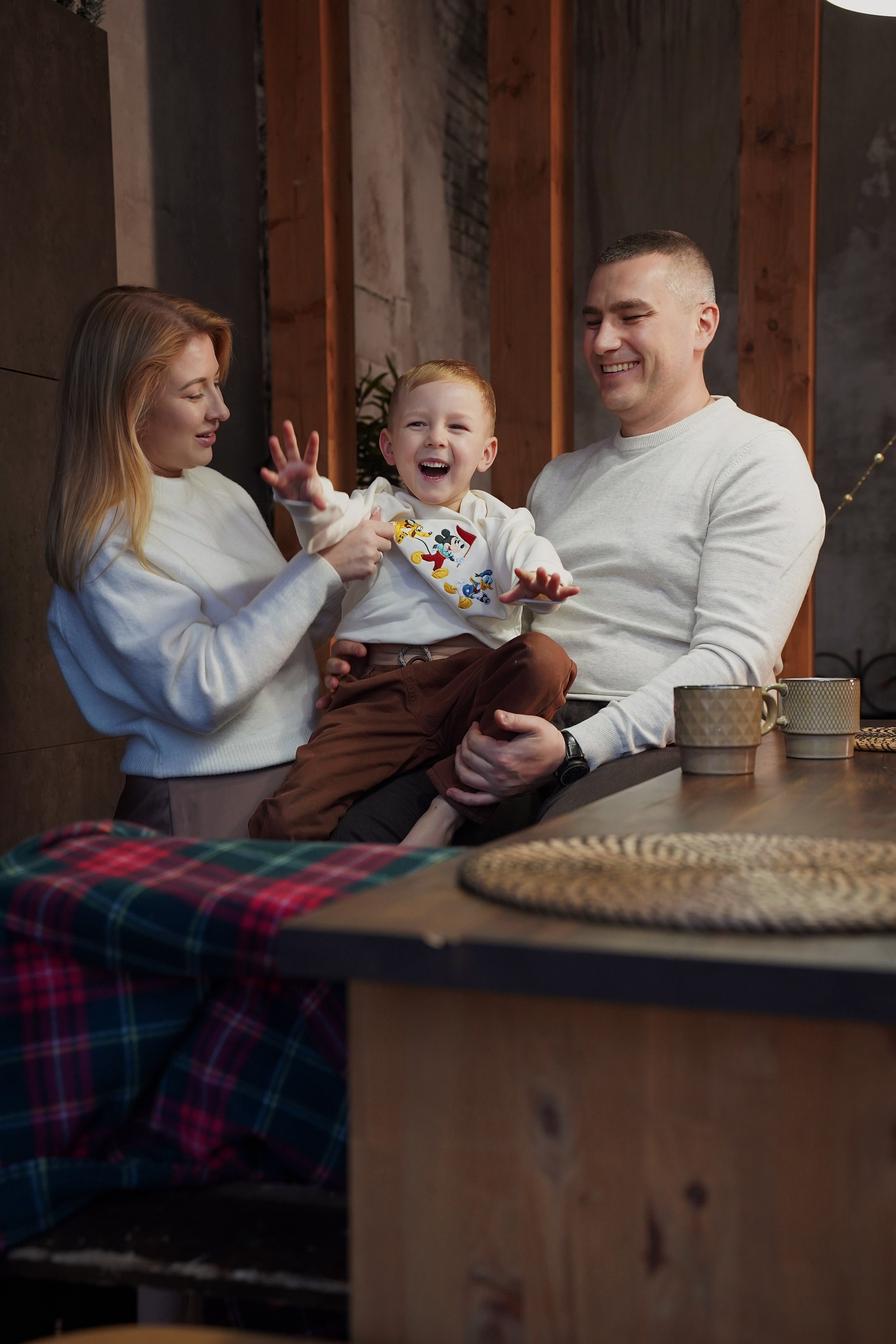 Новогодняя — Сергей и Мария. Портретный фотограф в городе Москва