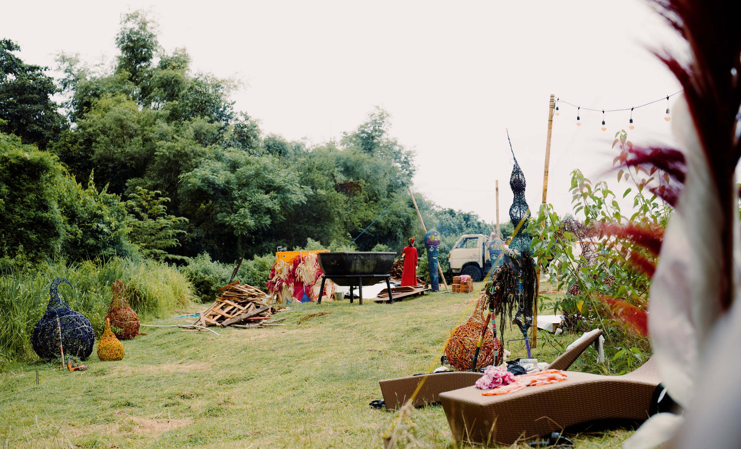 BALI BURNING MAN. LAMPU FESTIVAL