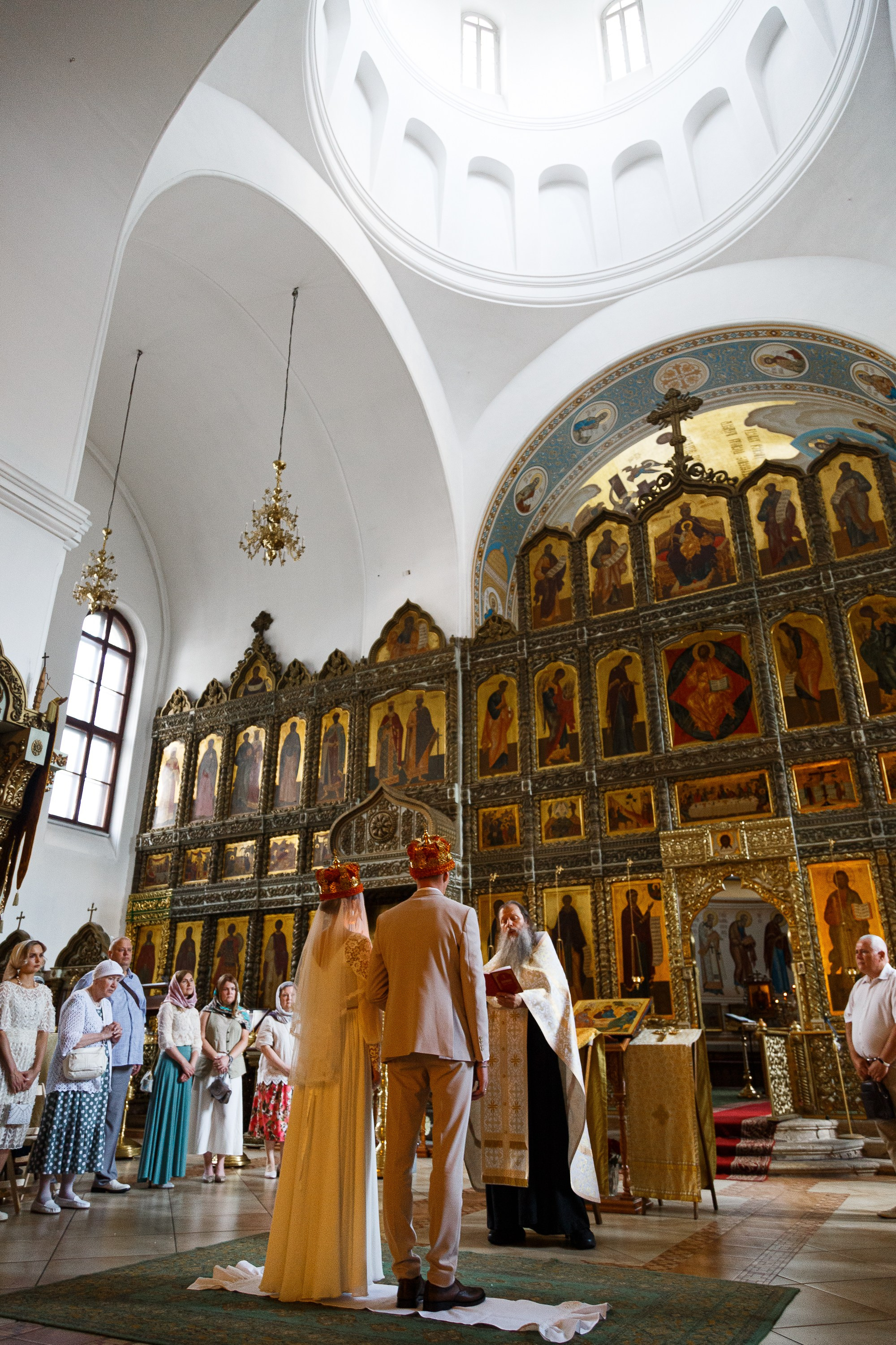 Венчание в храме Живоначальной Троицы на Шаболовке
