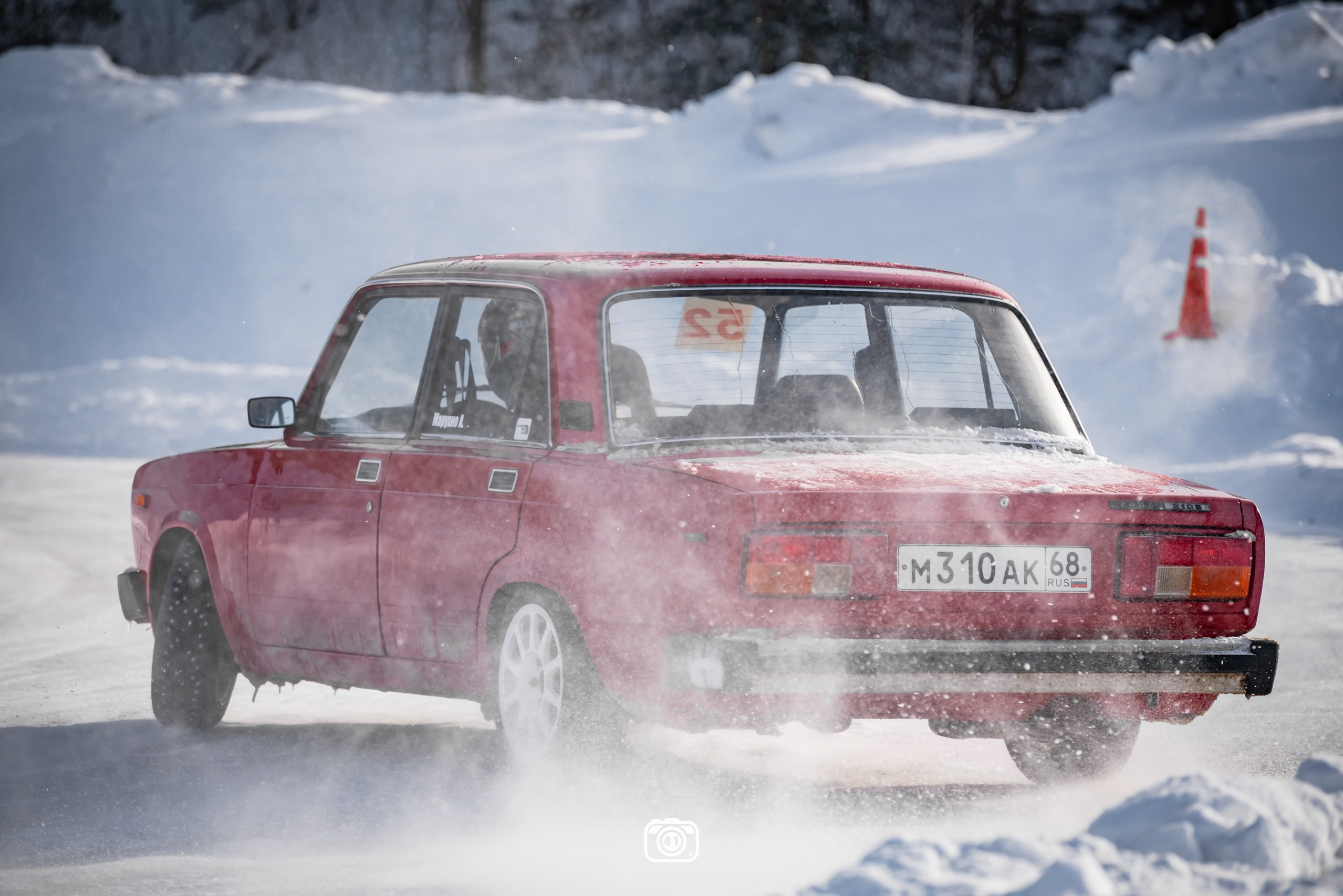 Зимний дрифт. Репортажный фотограф Владимир Шкоткин Липецк