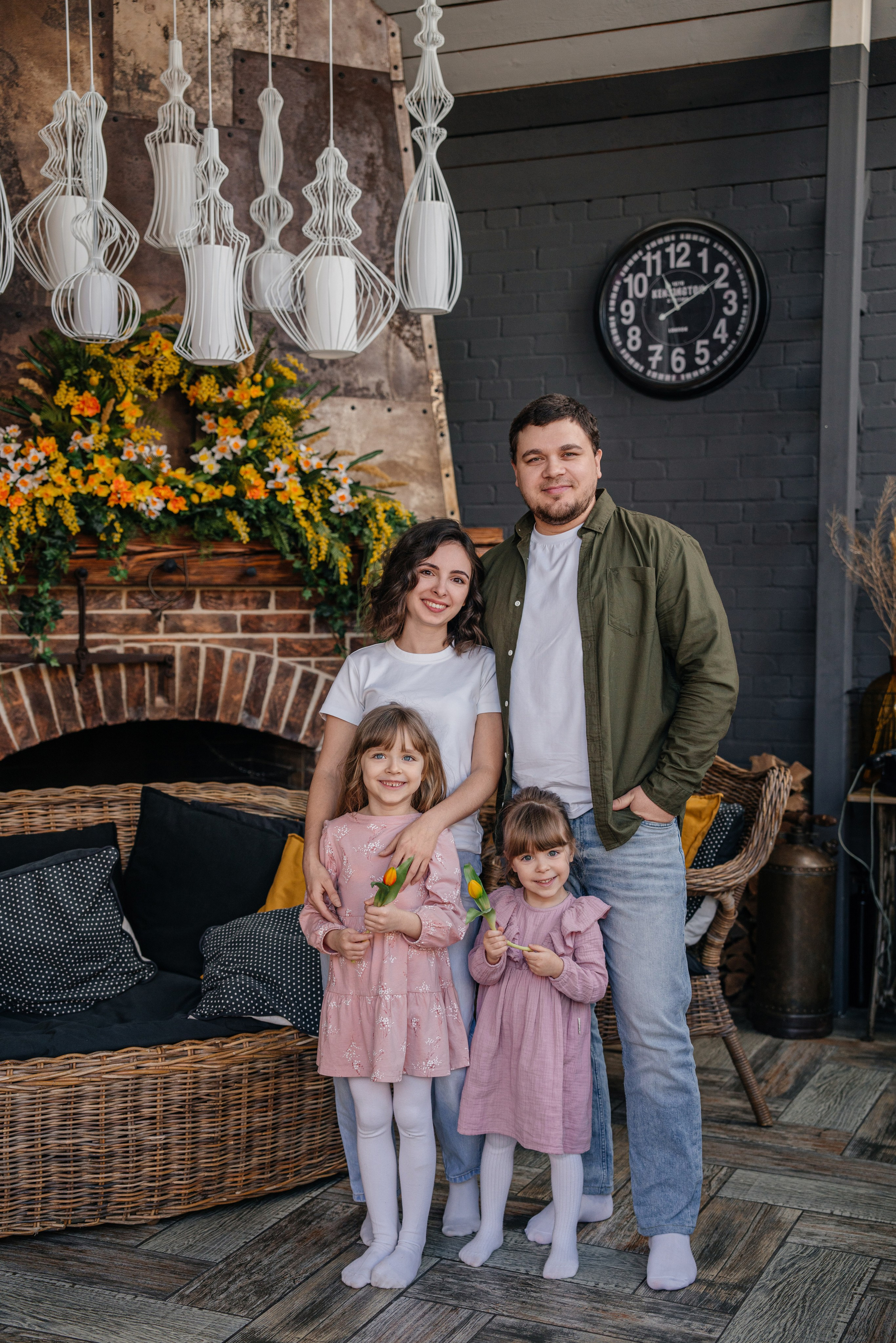 Семейная фотосессия в Green House. Свадебный и семейный фотограф Надежда Соловьева