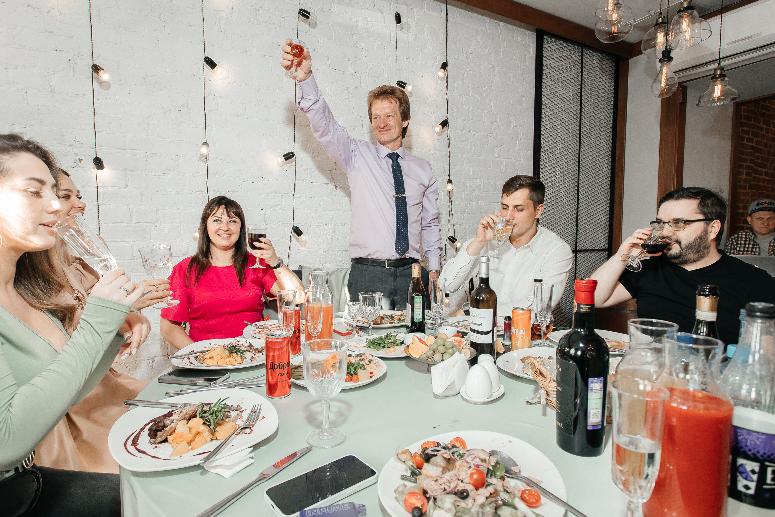 Банкет в честь юбилея. Семейный и свадебный фотограф в Петербурге Евгения и Николай Шевчук