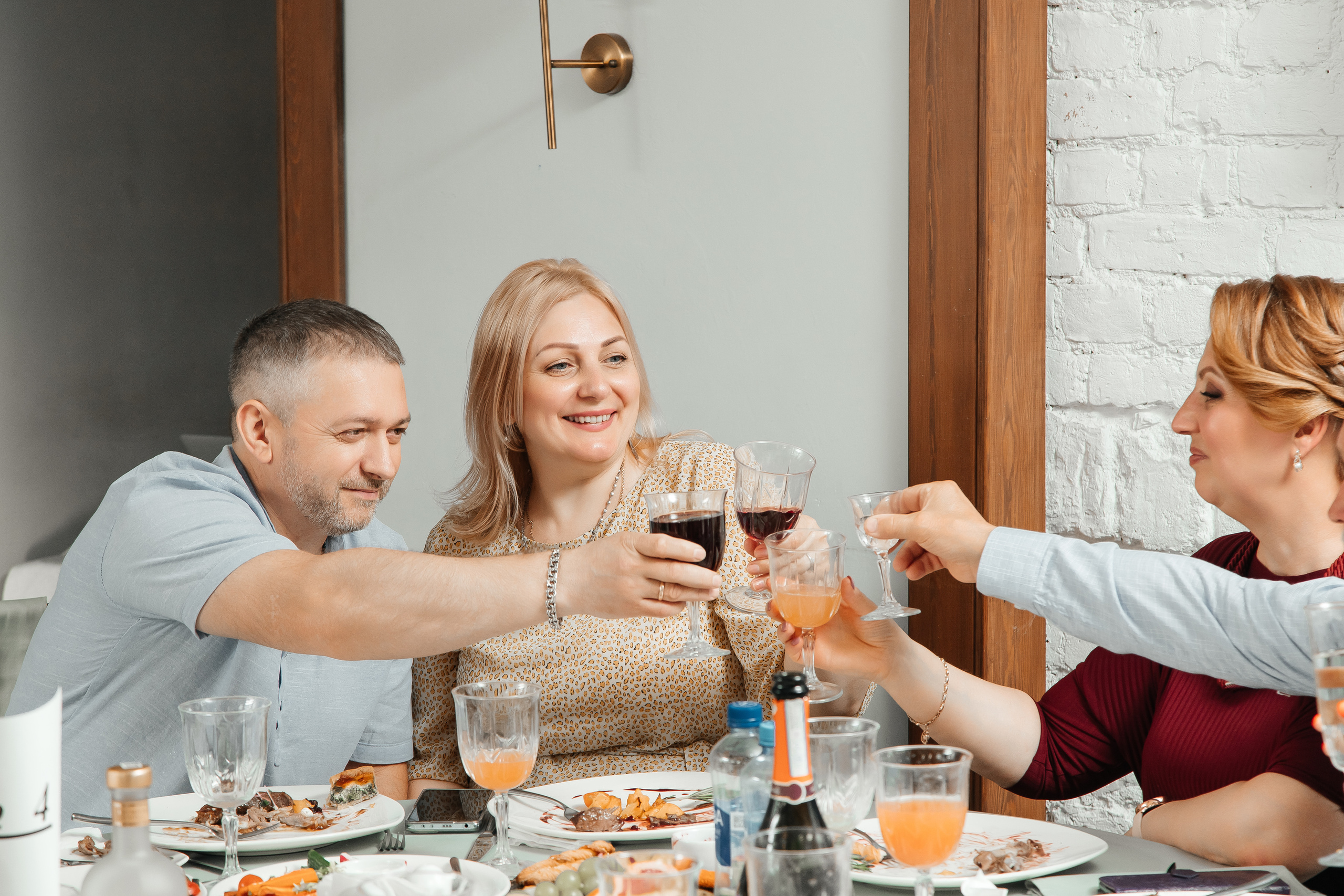 Банкет в честь юбилея. Семейный и свадебный фотограф в Петербурге Евгения и Николай Шевчук
