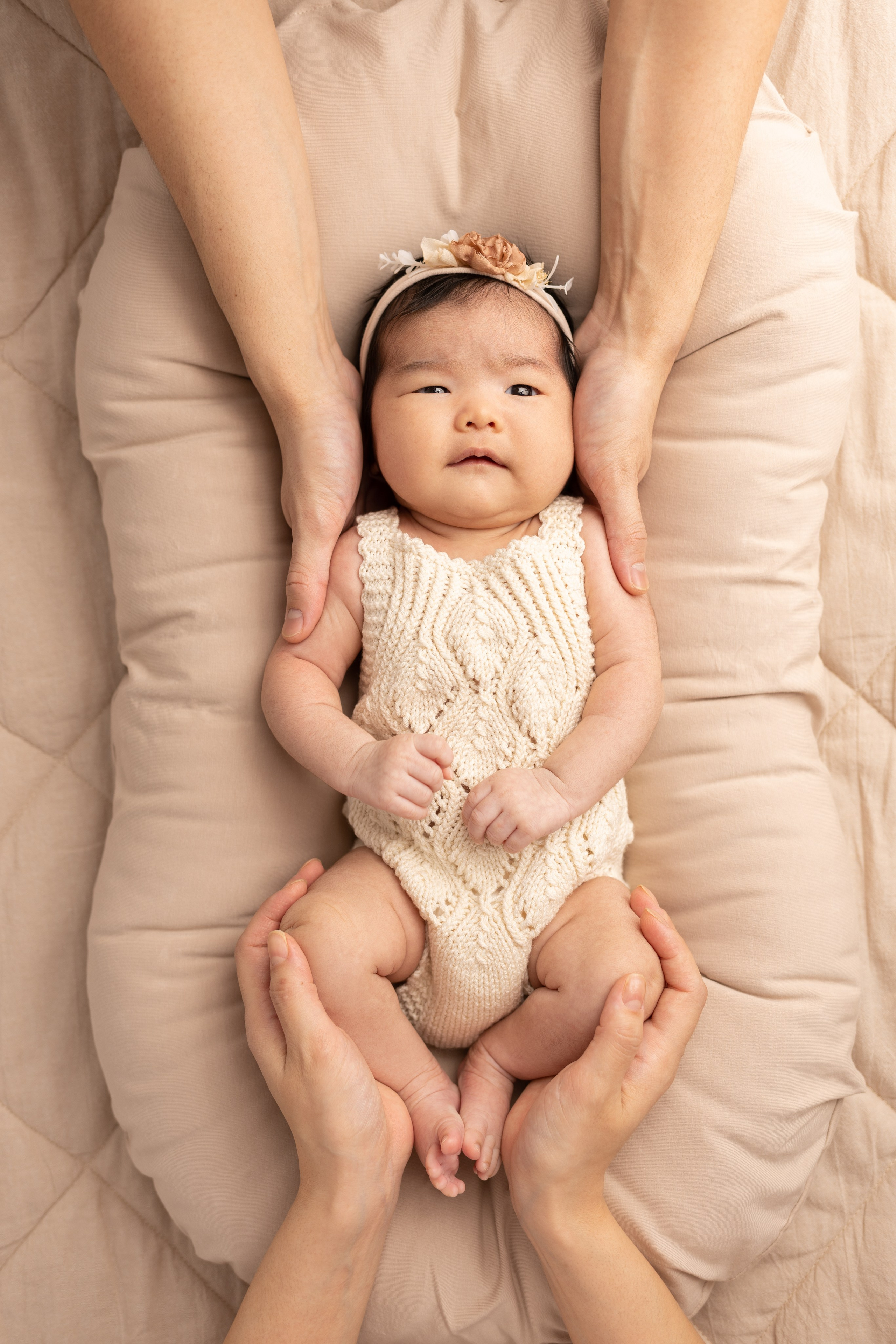 Фотосессия новорожденного в натуральном стиле. Фотограф новорожденных, детский фотограф в г. Оренбурге Екатерина Козлова