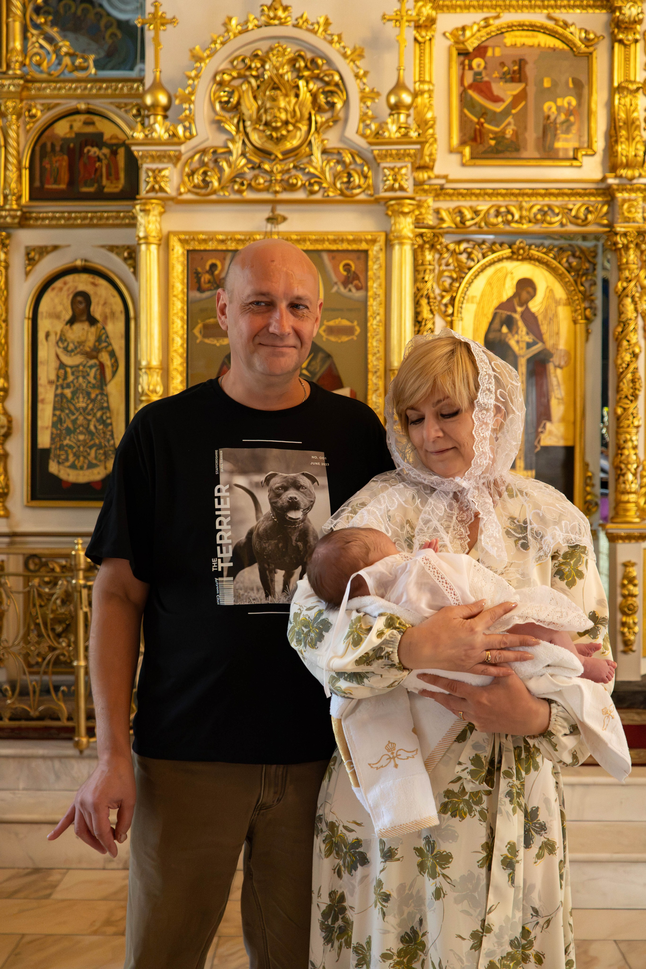 Крещение Макара. Фотограф Москва Валерия Веденина