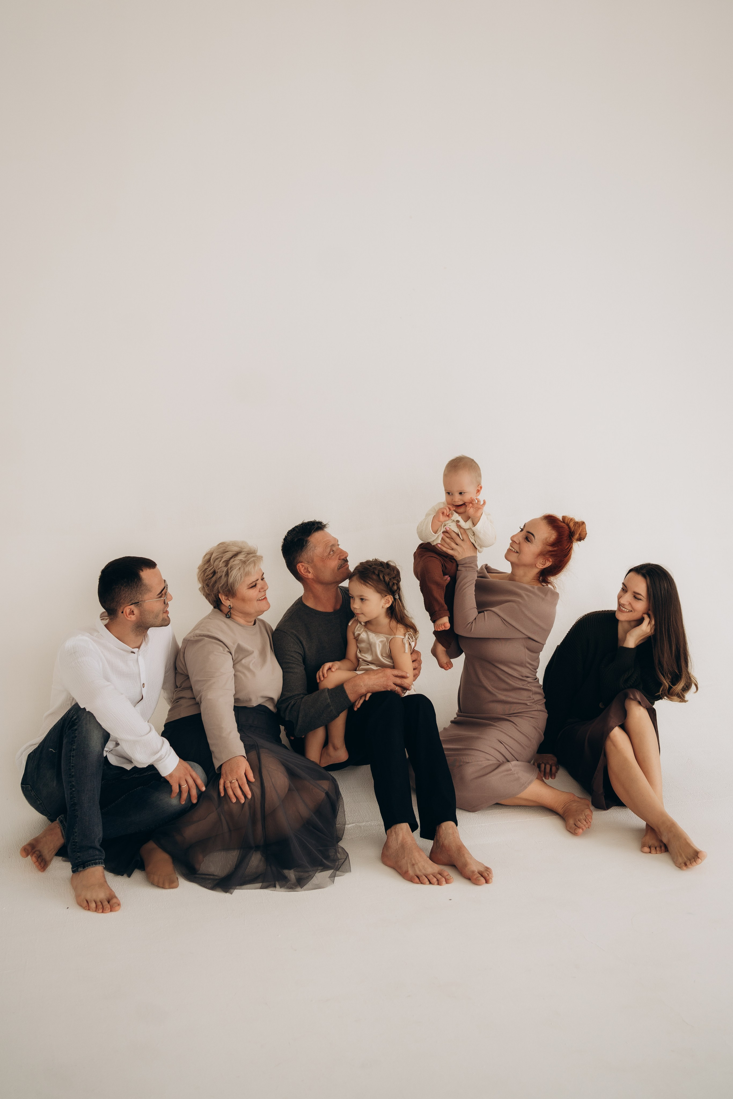 Съемки в студии. Семейный фотограф в Москве Кристина Кручинина