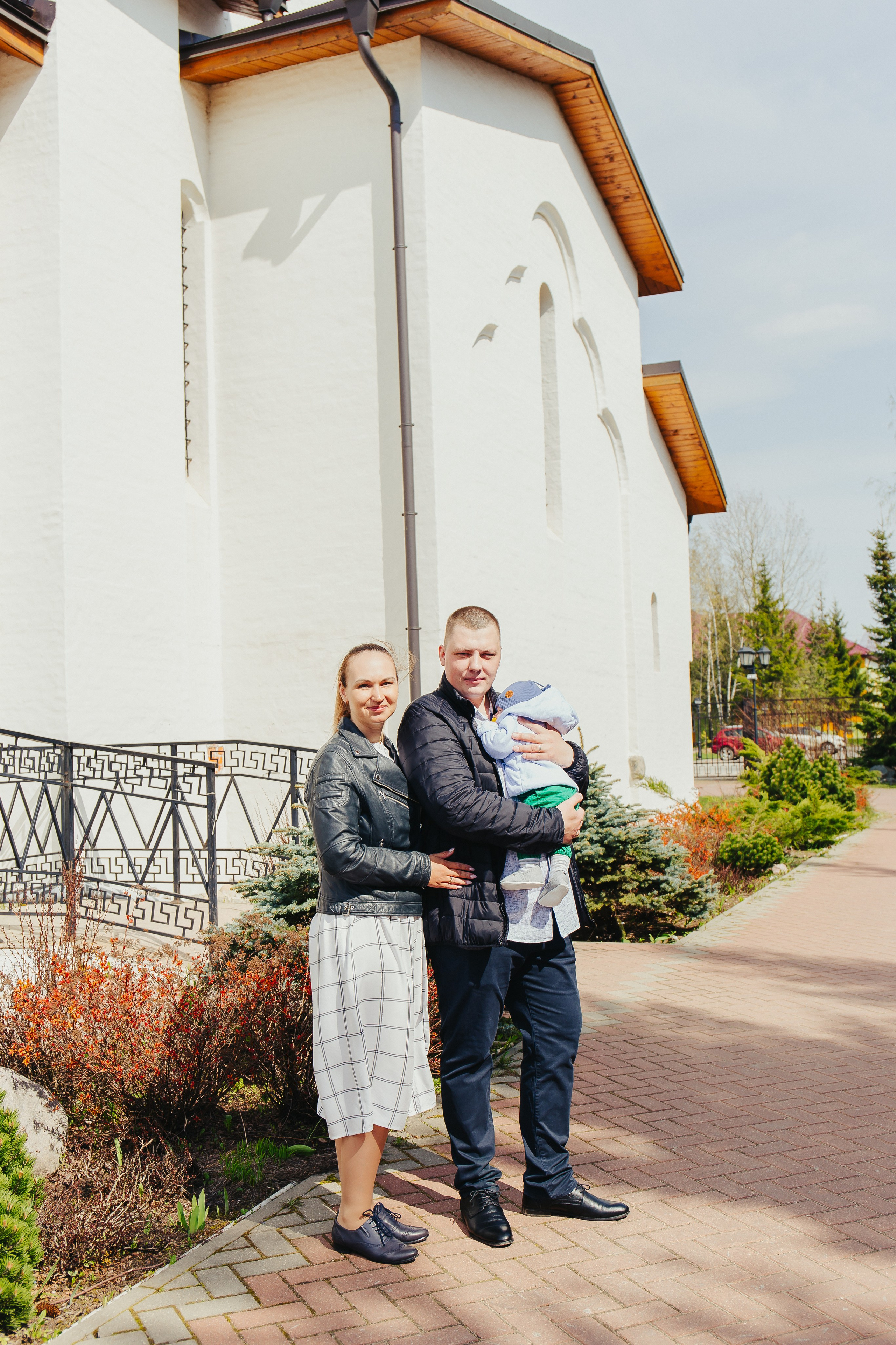 Крещение Михаила. Церковь Явления Пресвятой Богородицы. Фотограф новорожденных и детский в Сергиевом Посаде Кругликова Юлия