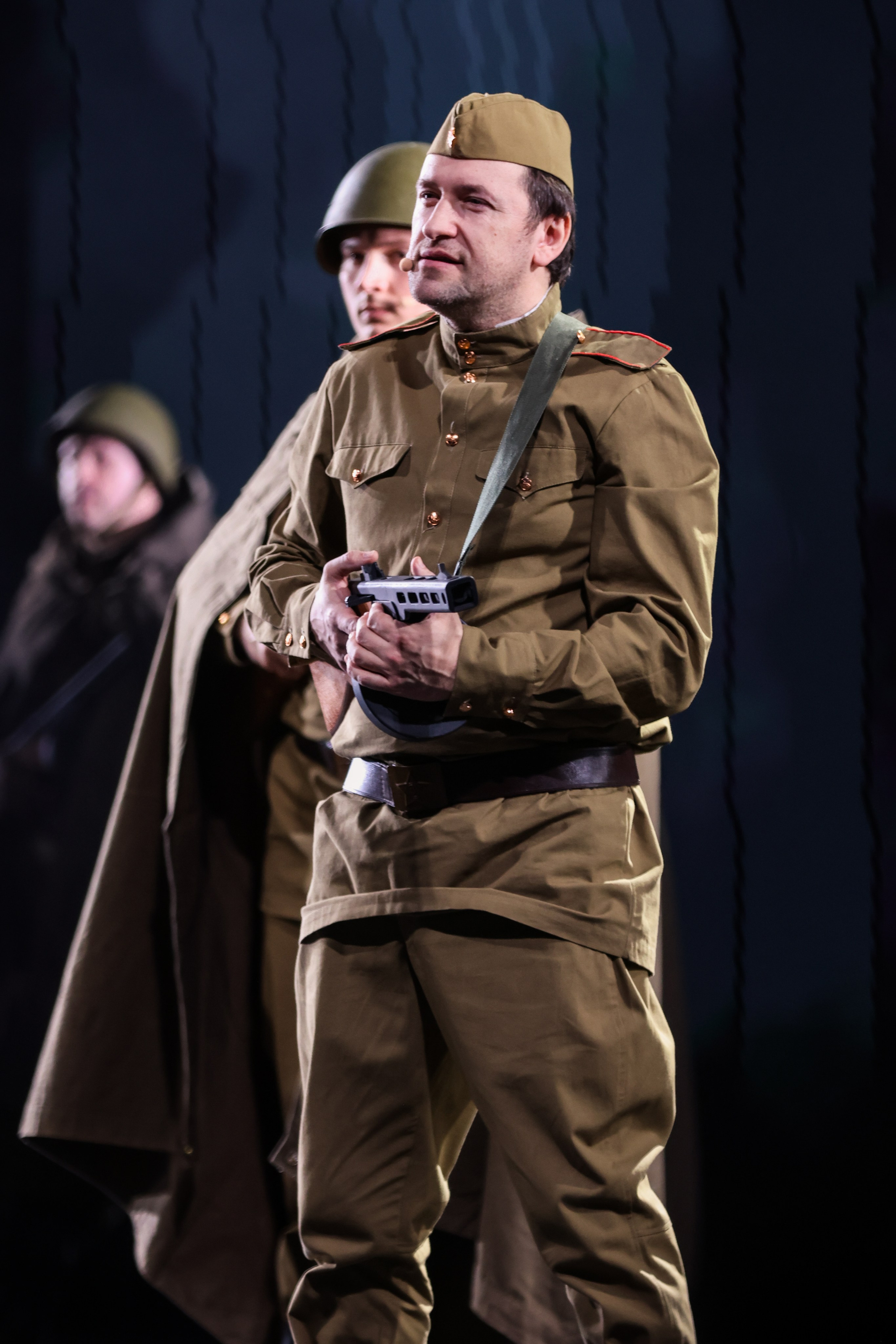 Василий Теркин, театр «Русская песня». Фотограф Ольга Махалова — Санкт-Петербург, Москва, Нижний Новгород