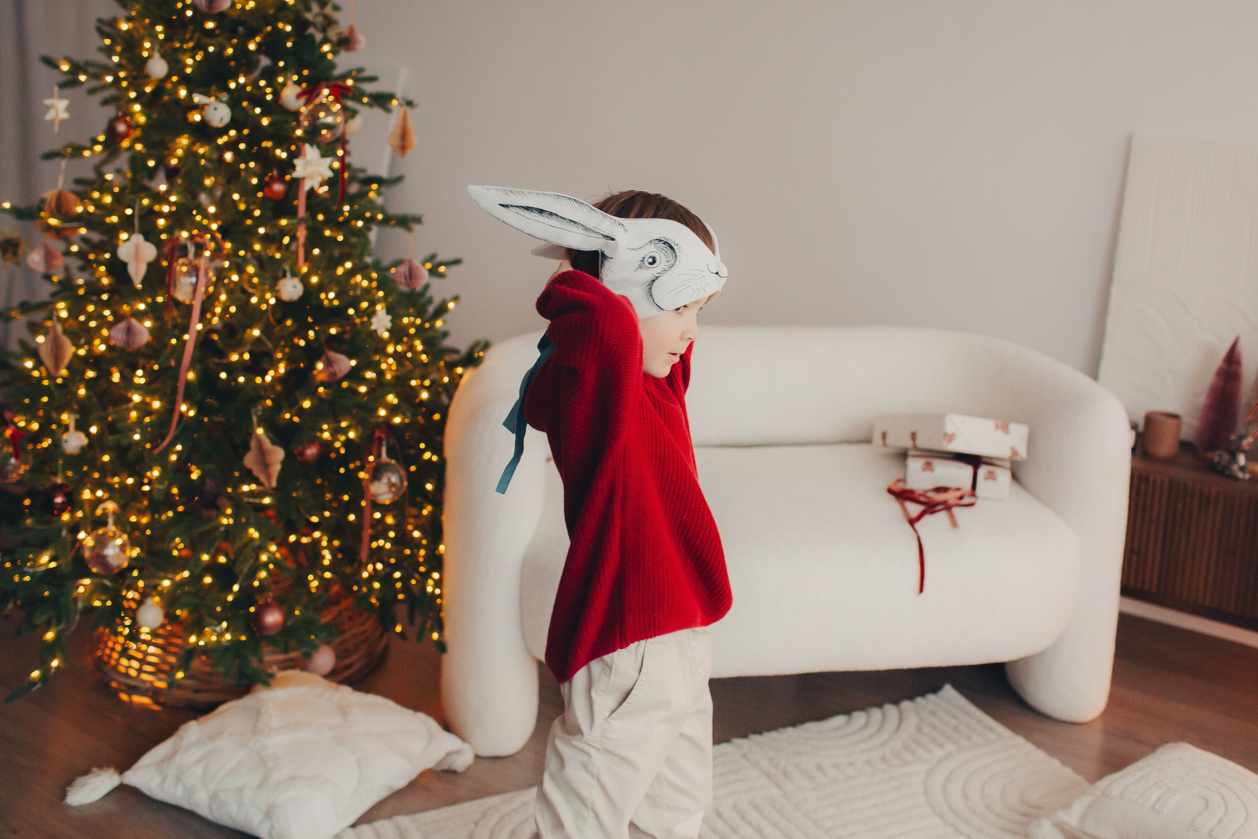 Новогодняя съёмка в студии. Фотограф Евгения Мальцева, Архангельск