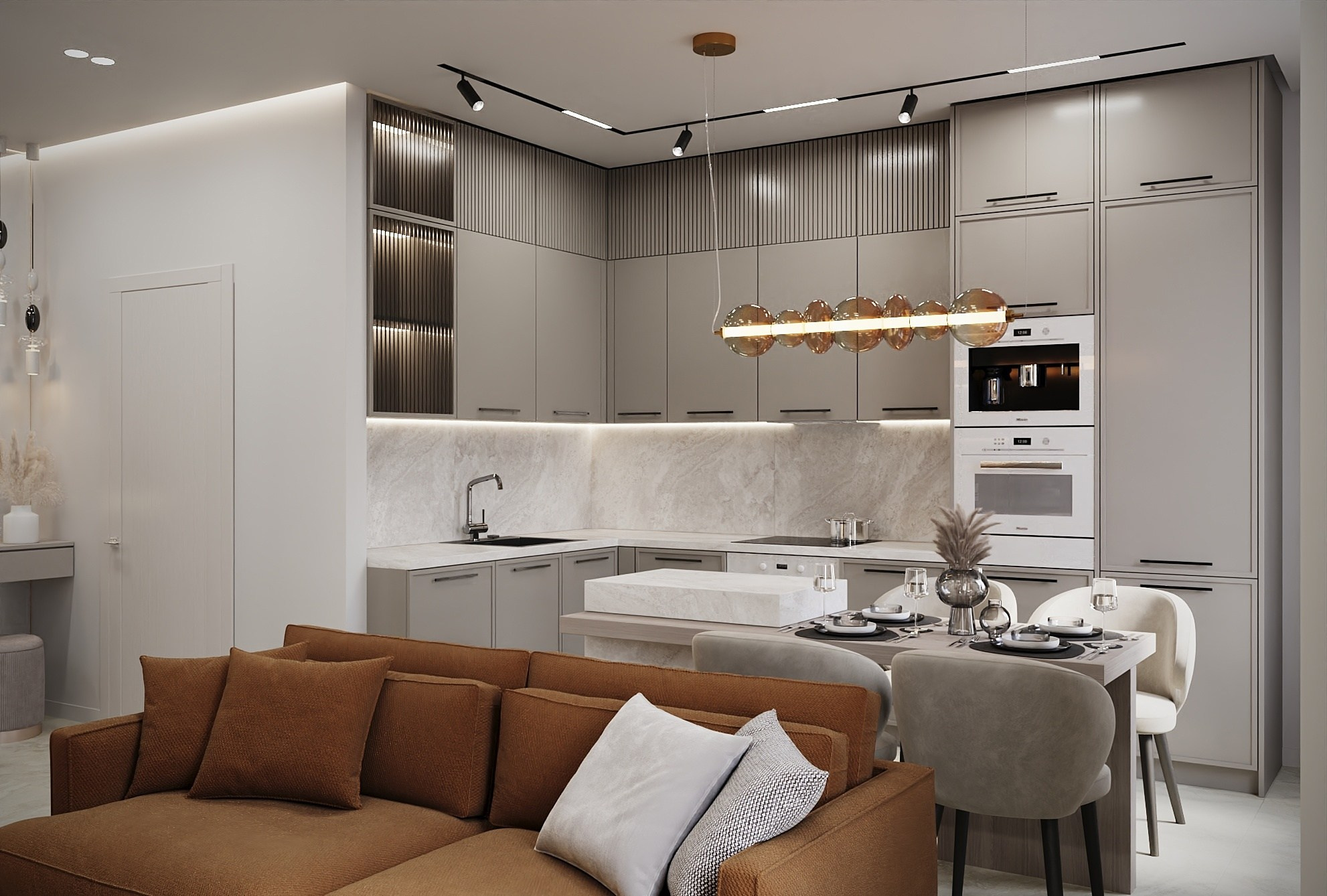 Квартира 63 м², г. Москва, ул. Обручева. Студия дизайна