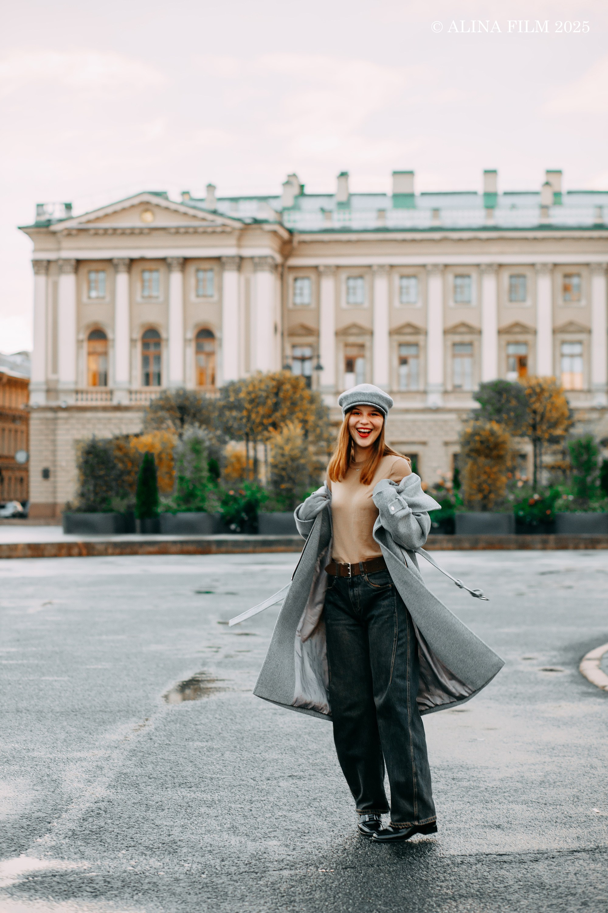 Фотосессия на рассвете у Исаакиевского собора. Фотограф в Санкт-Петербурге Alina Film