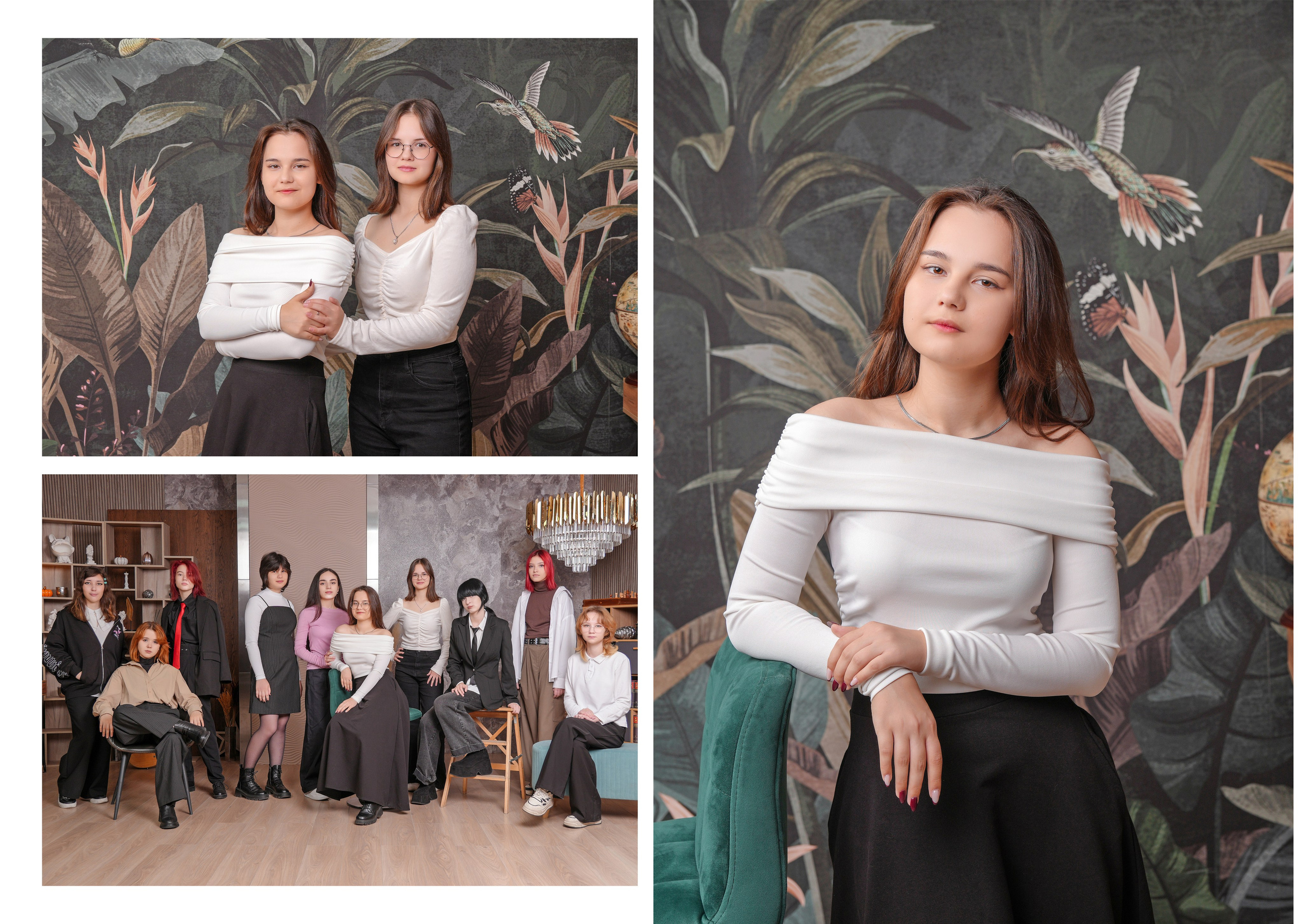 ШКОЛА 19 — 9 «В» класс. Красивый выпускной альбом в Краснодаре