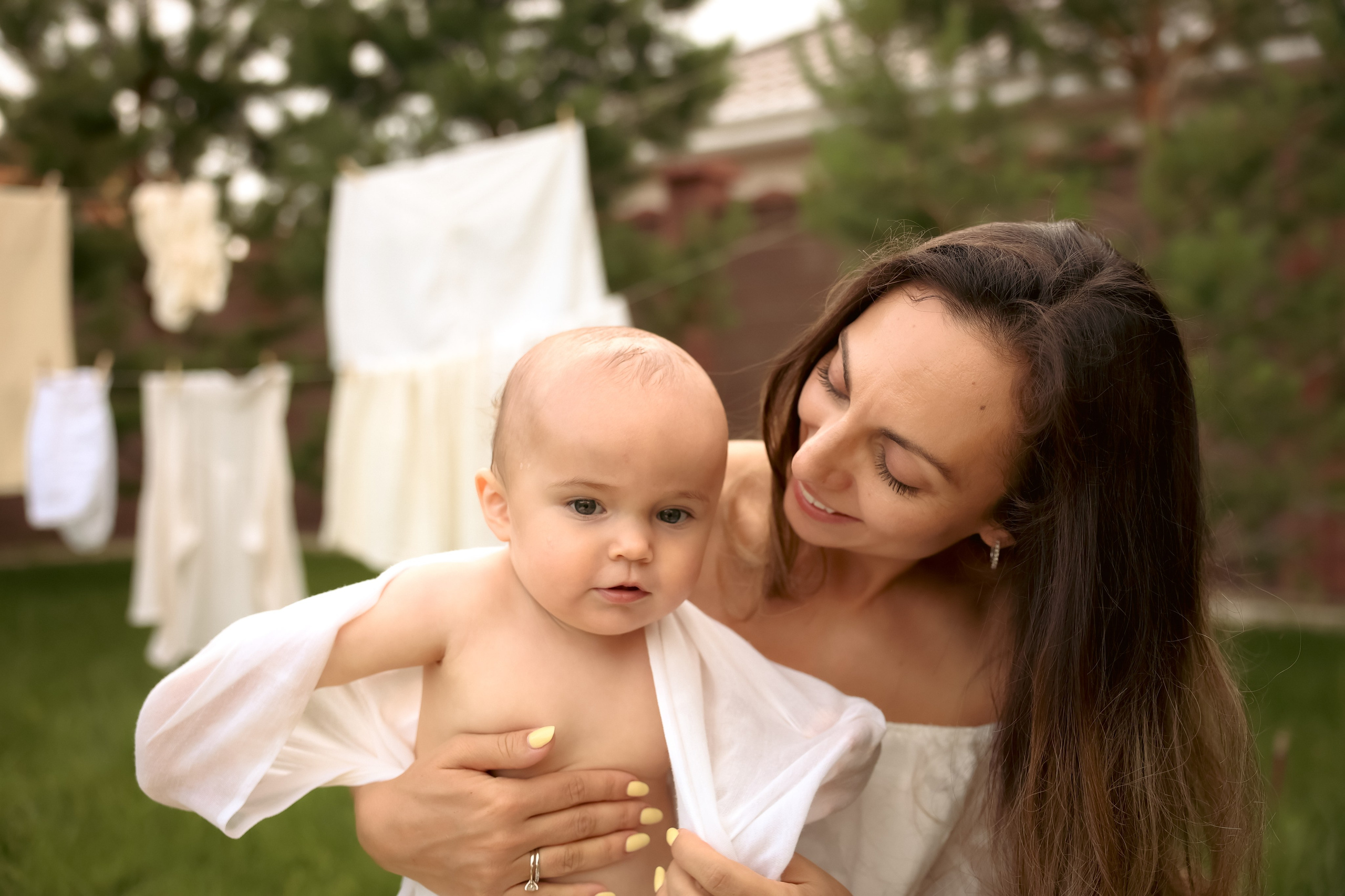 Большая стирка. Ваш семейный newborn и lifestyle фотограф в СПБ Наталья Журавлева