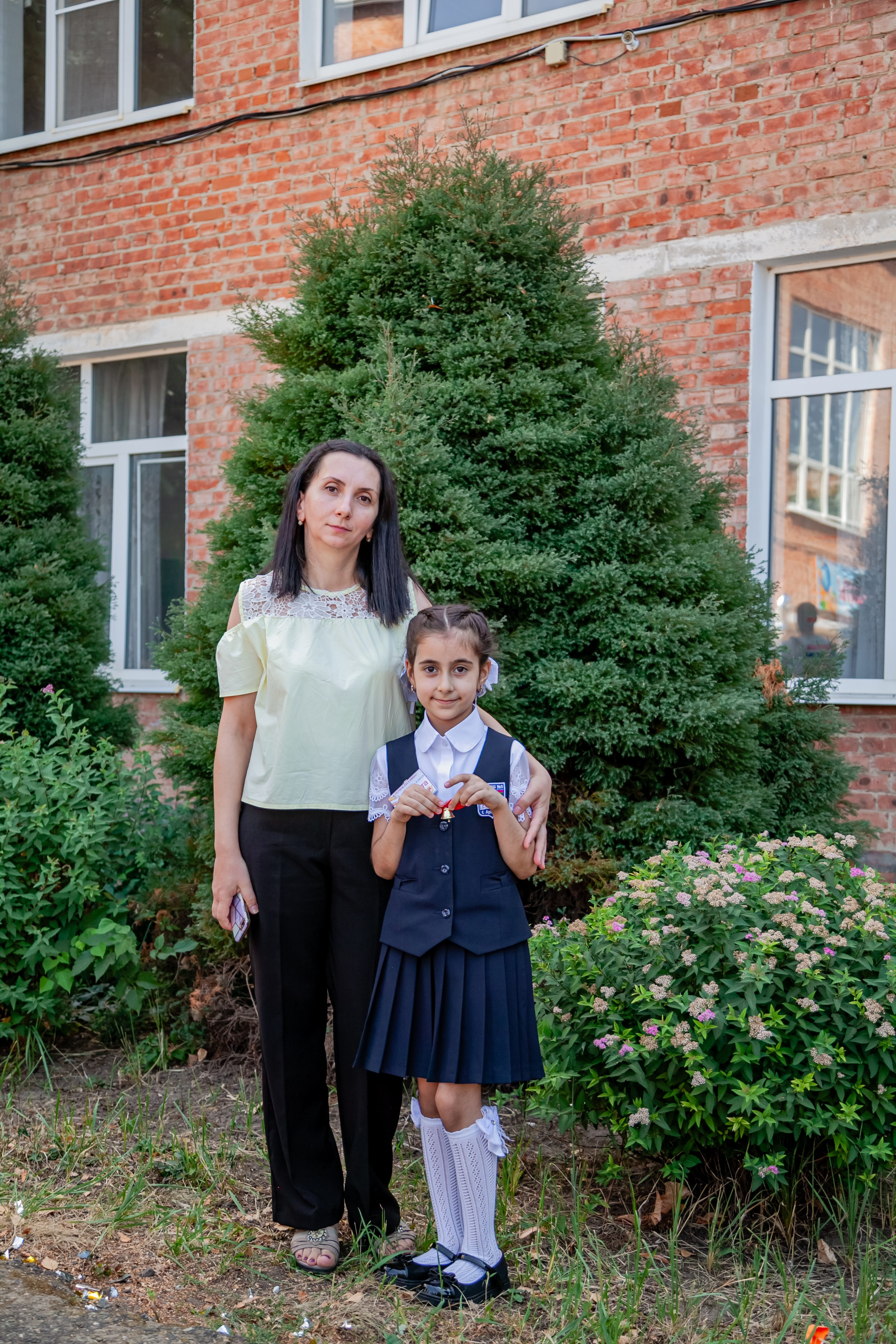 1 сентября линейка. Свадебный и семейный фотограф в Армавире