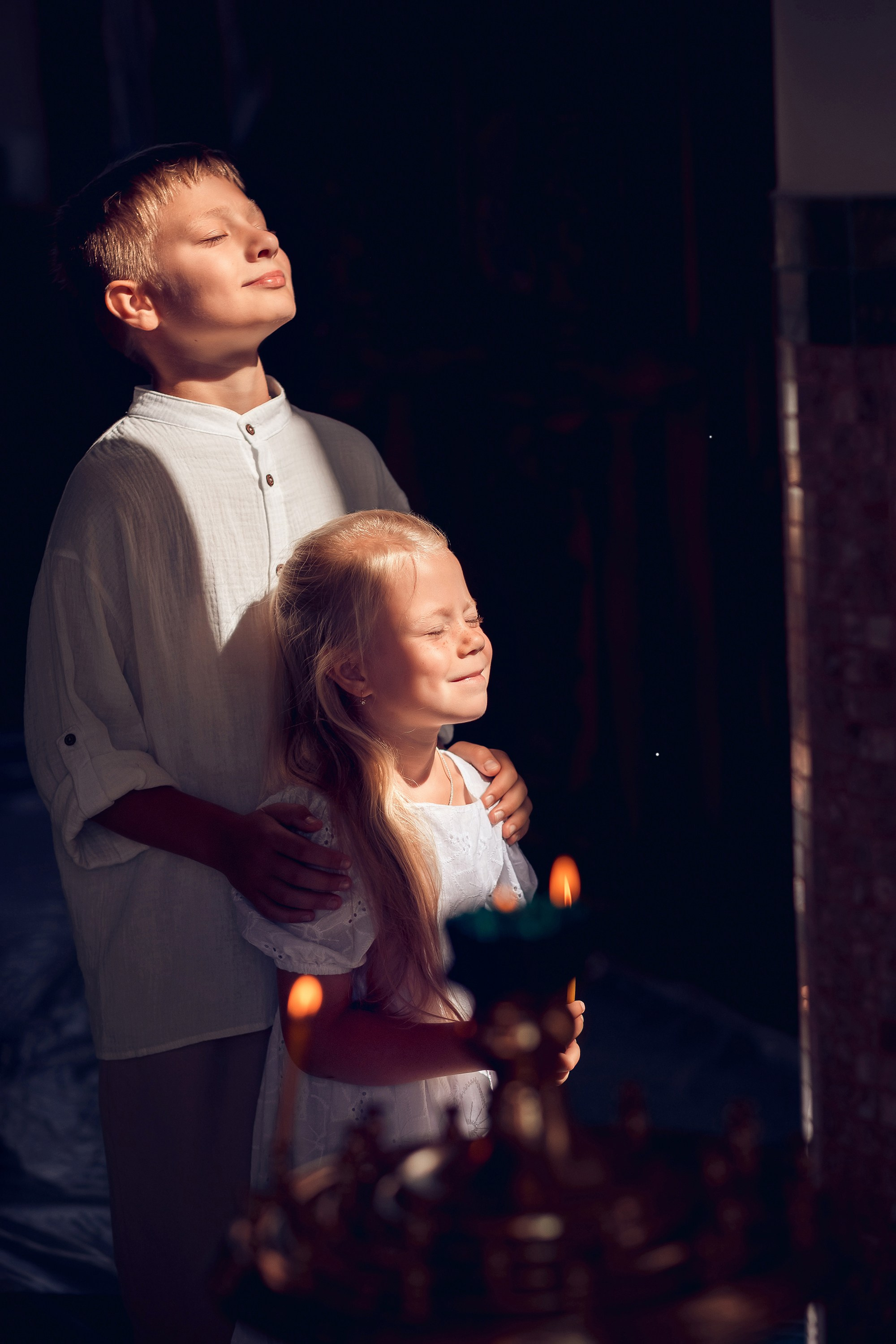 Таинство Крещения (постановочная съемка). Moscow_CPC