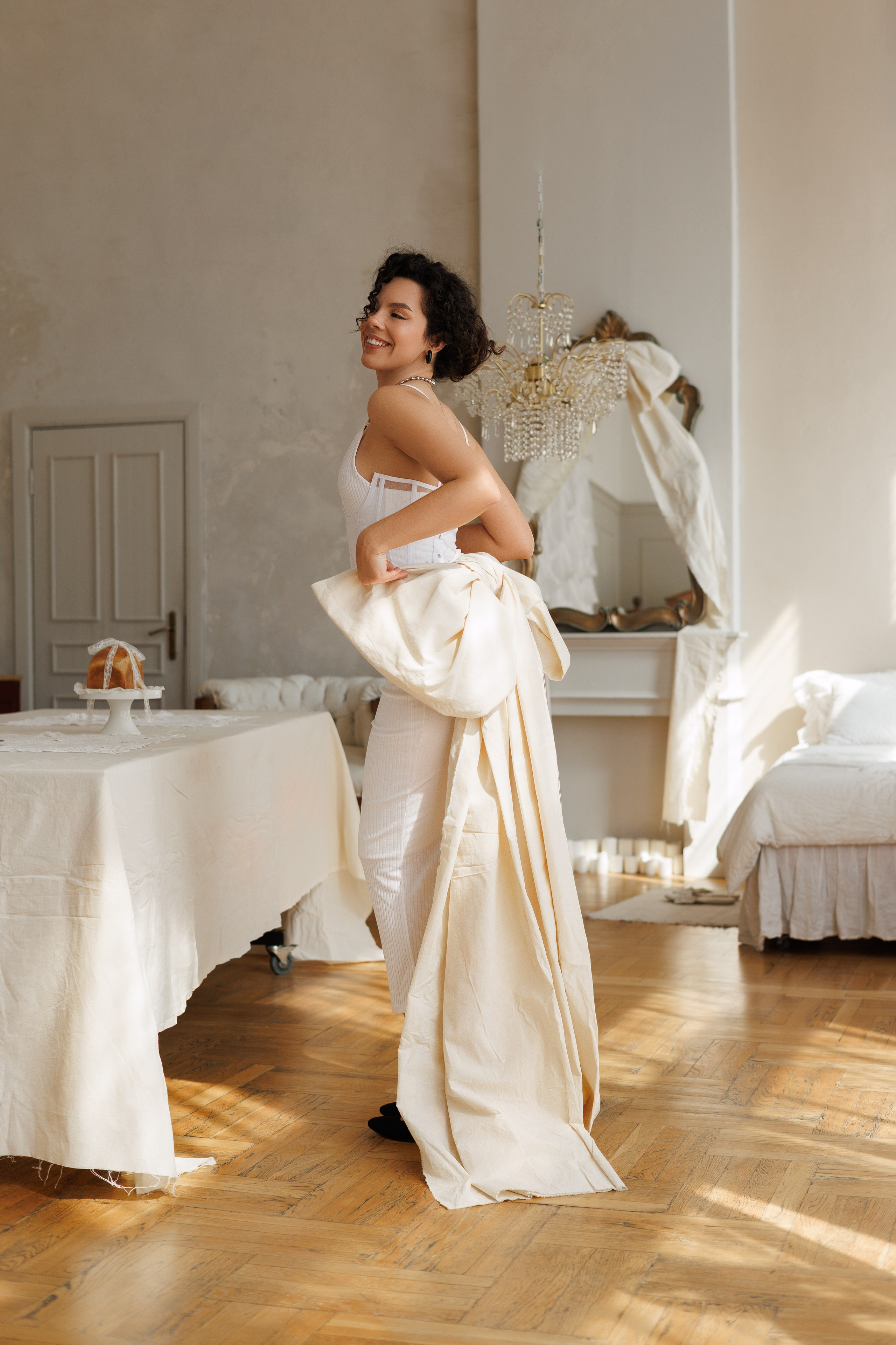 Женский портрет в студии. Фотограф Минск